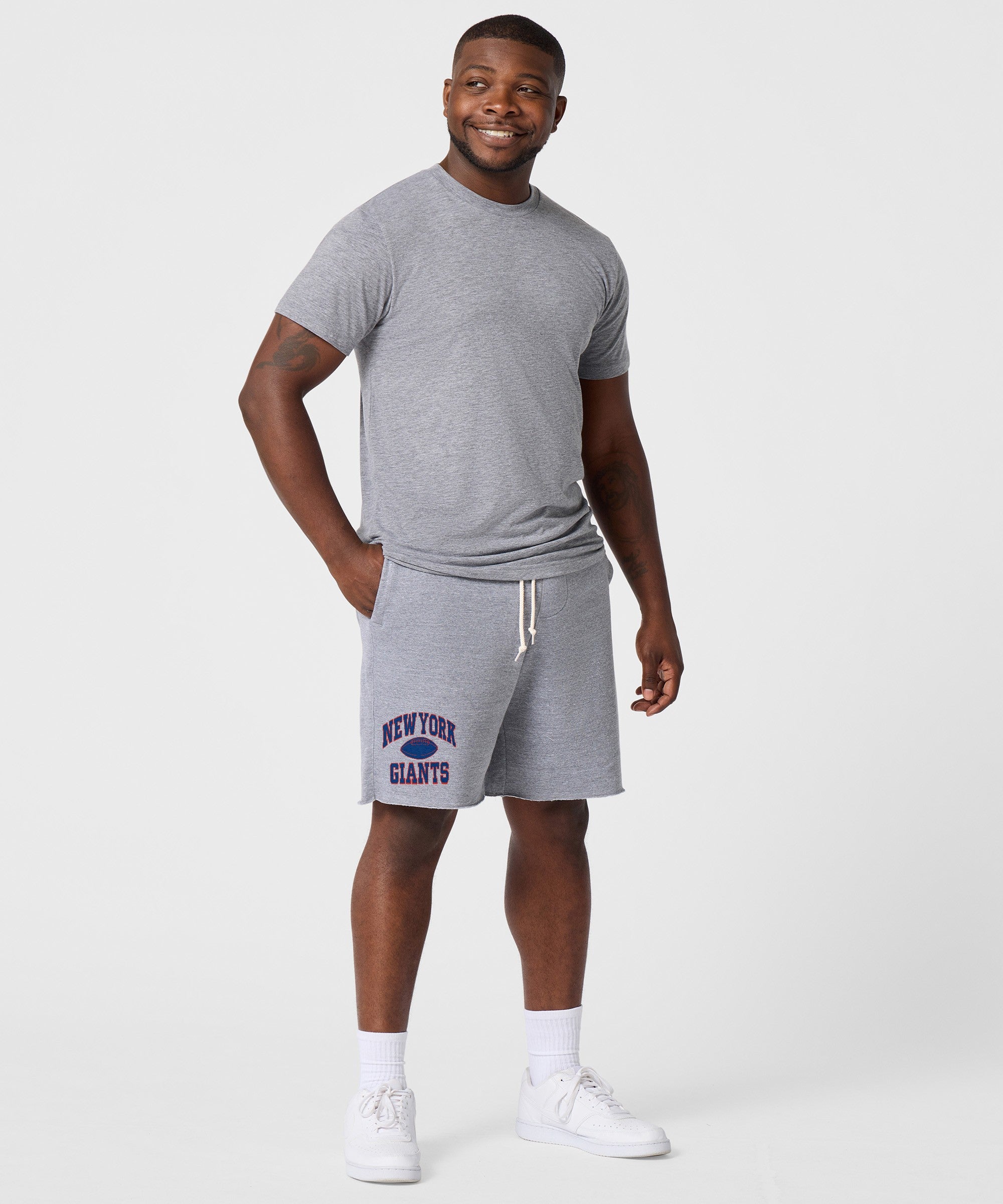 New York Giants Gridiron Sweat Shorts