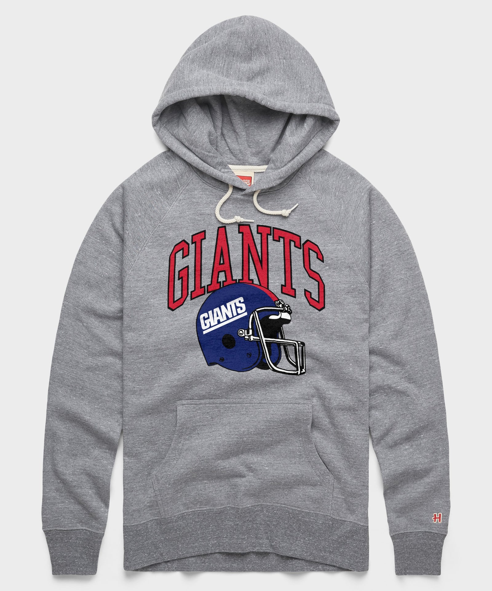 New York Giants Helmet Retro Hoodie