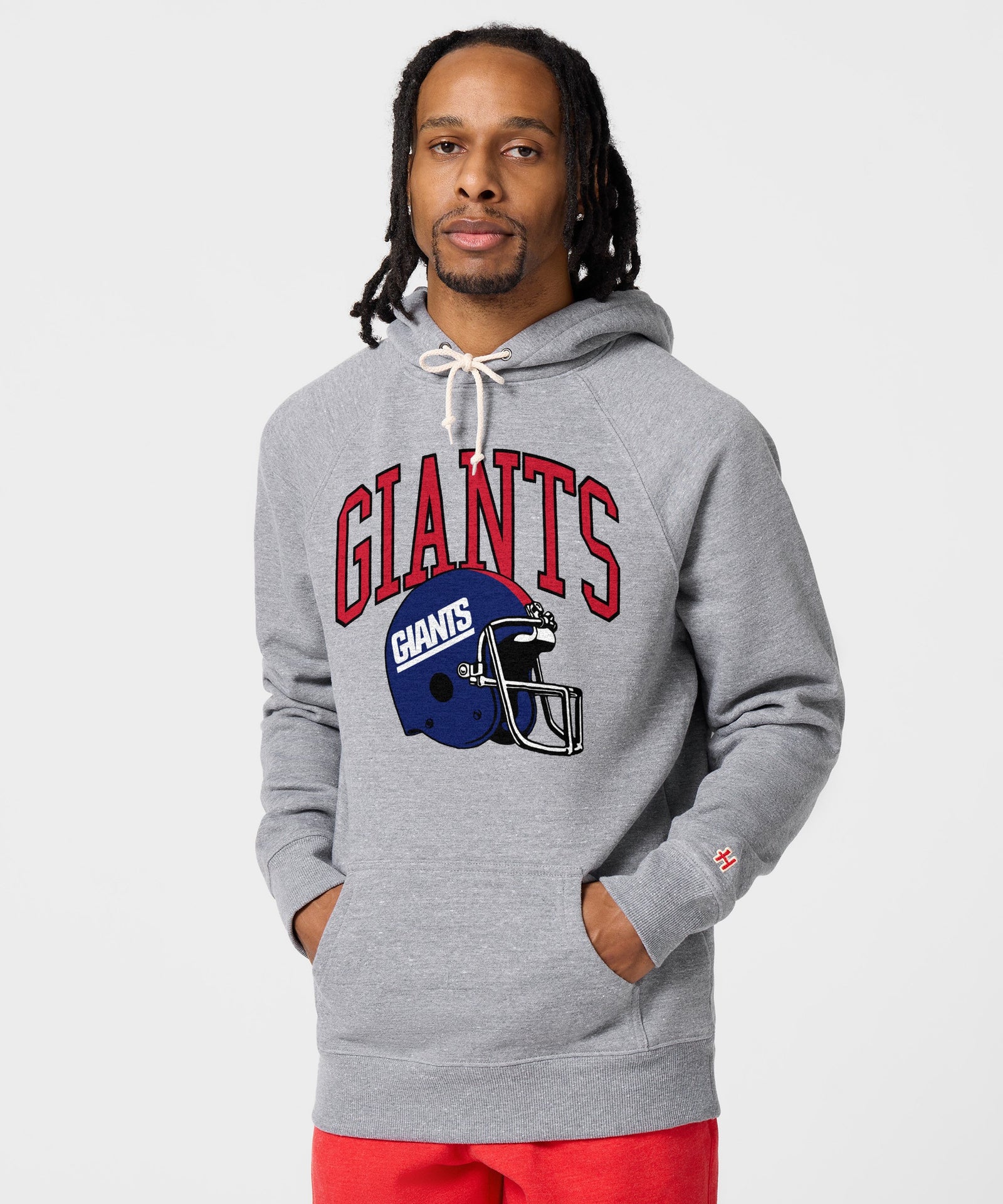 New York Giants Helmet Retro Hoodie