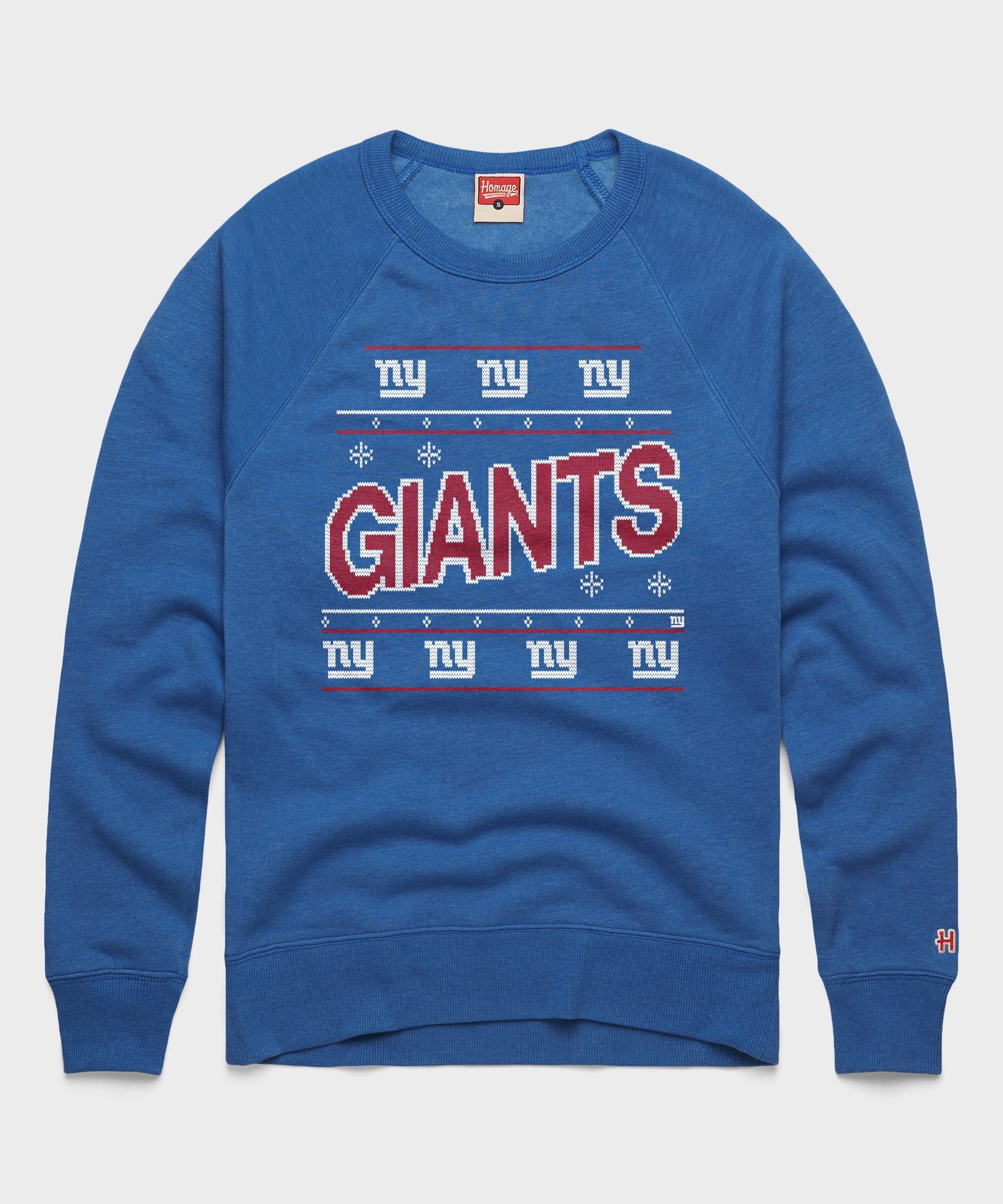 New York Giants Holiday Crewneck
