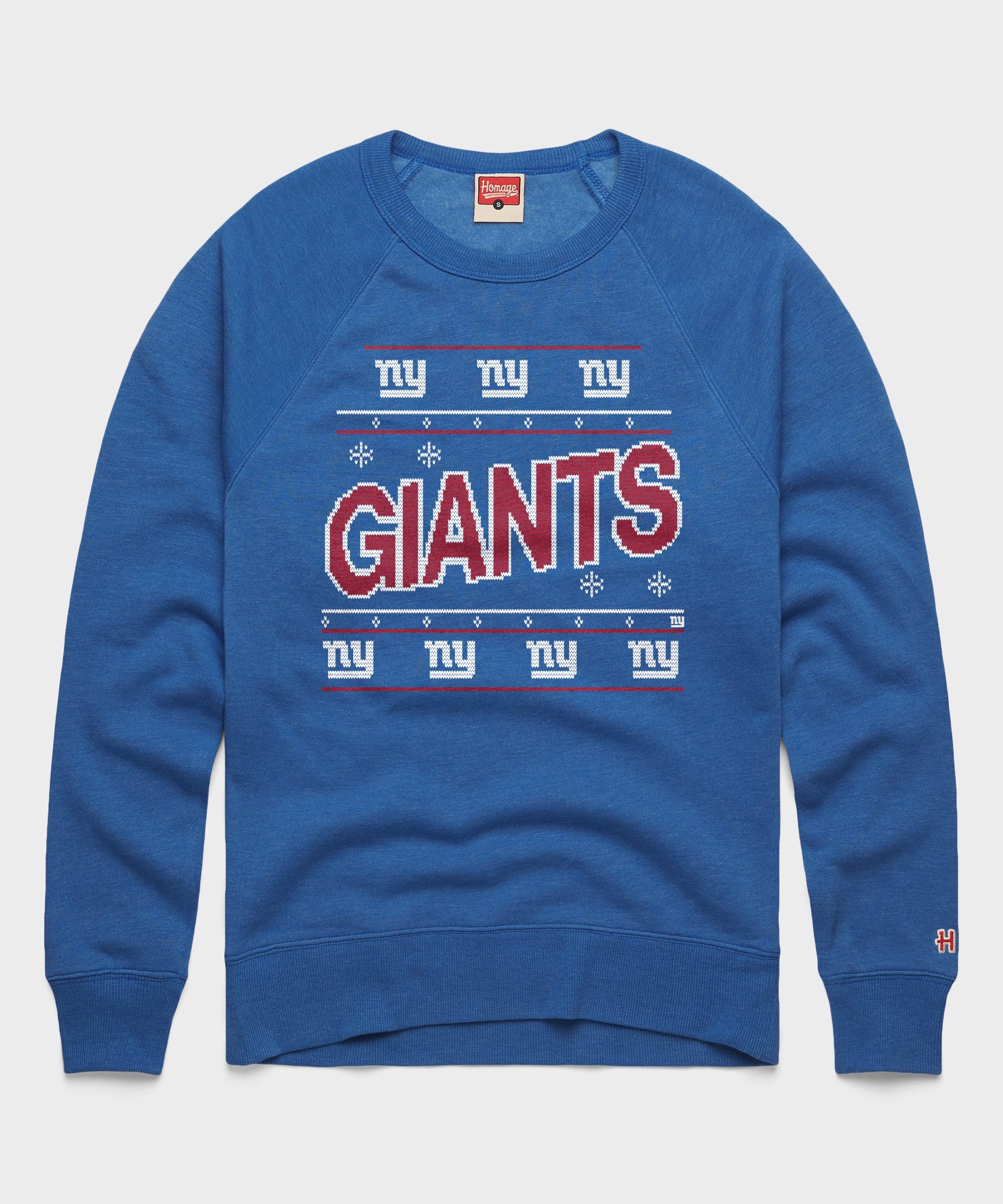 New York Giants Holiday Crewneck