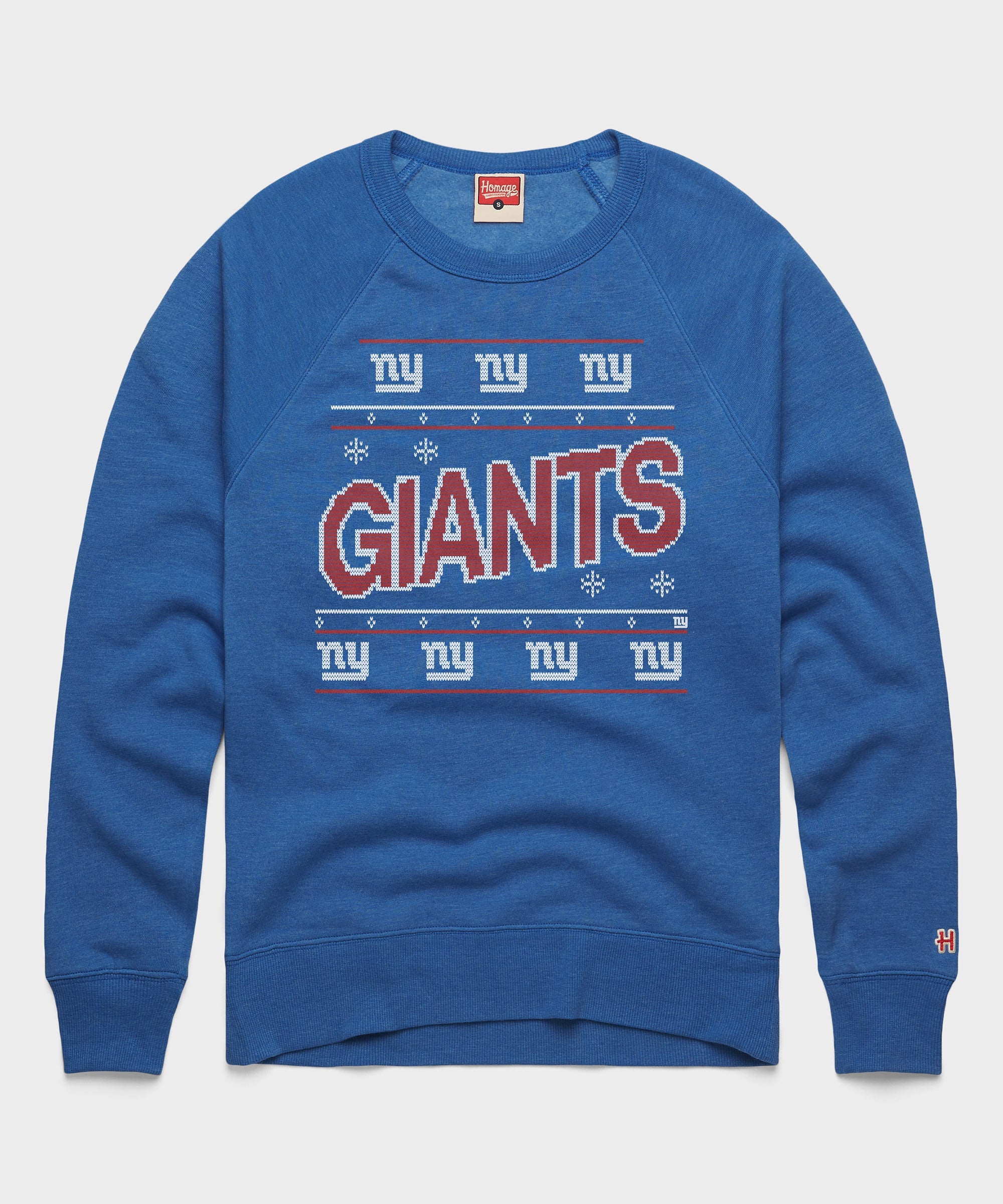 New York Giants Holiday Crewneck