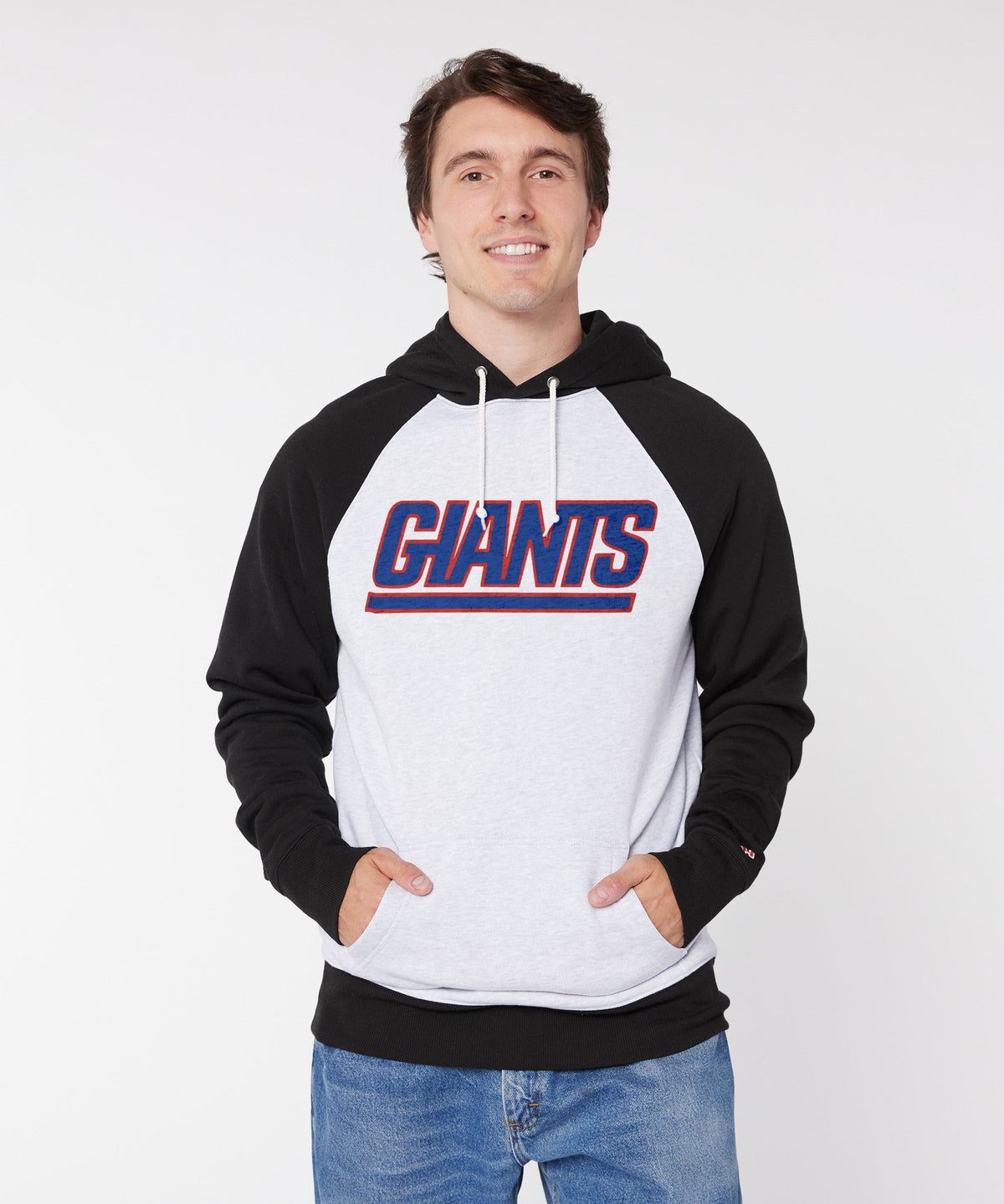 New York Giants '76 Colorblock Hoodie