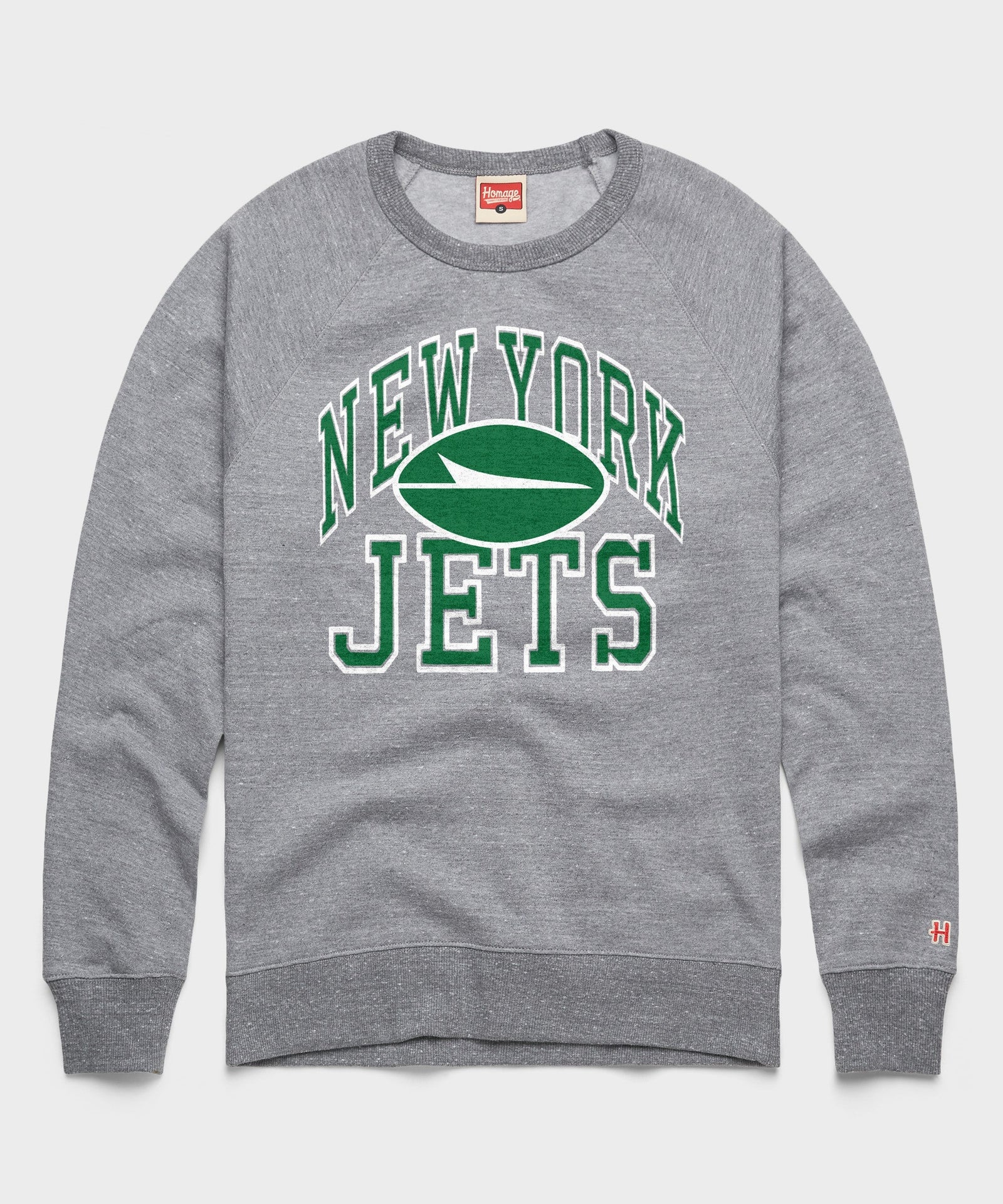 New York Jets Arch Crewneck