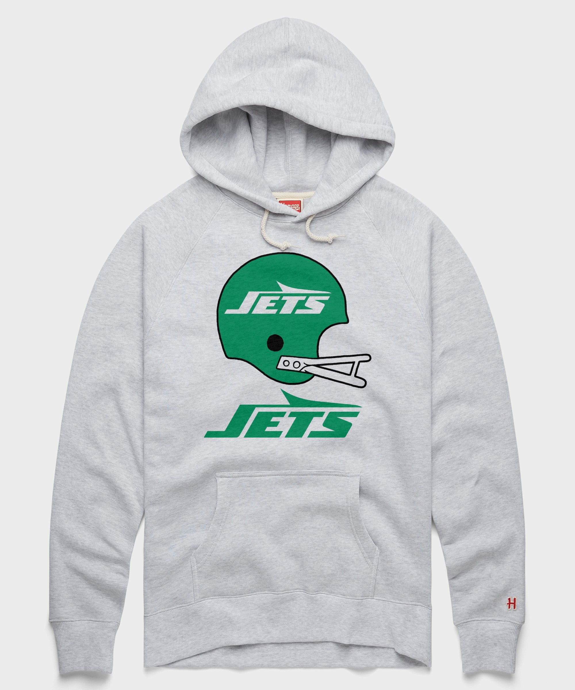 New York Jets Big Helmet Hoodie | Retro NFL Hoodie – HOMAGE