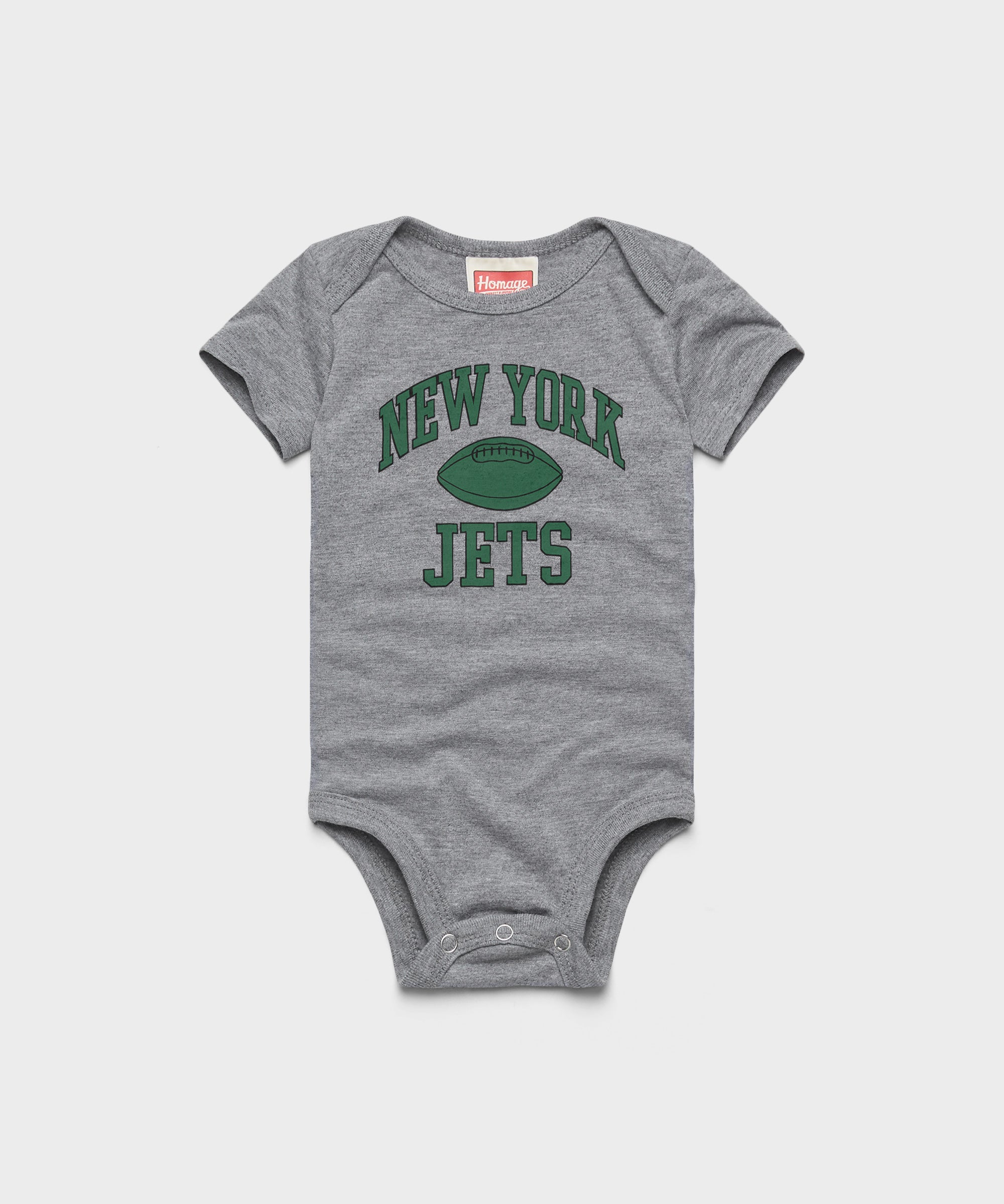 New York Jets Gridiron Baby One Piece