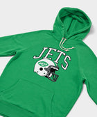 New York Jets Helmet Retro Hoodie