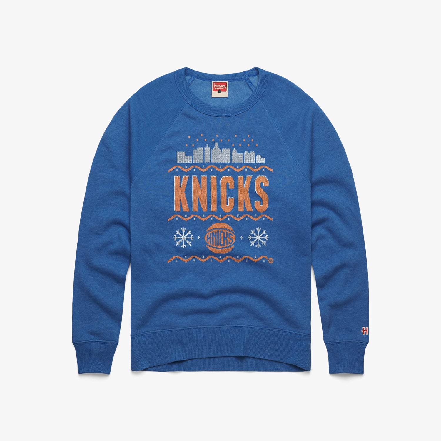New York Knicks Holiday Crewneck