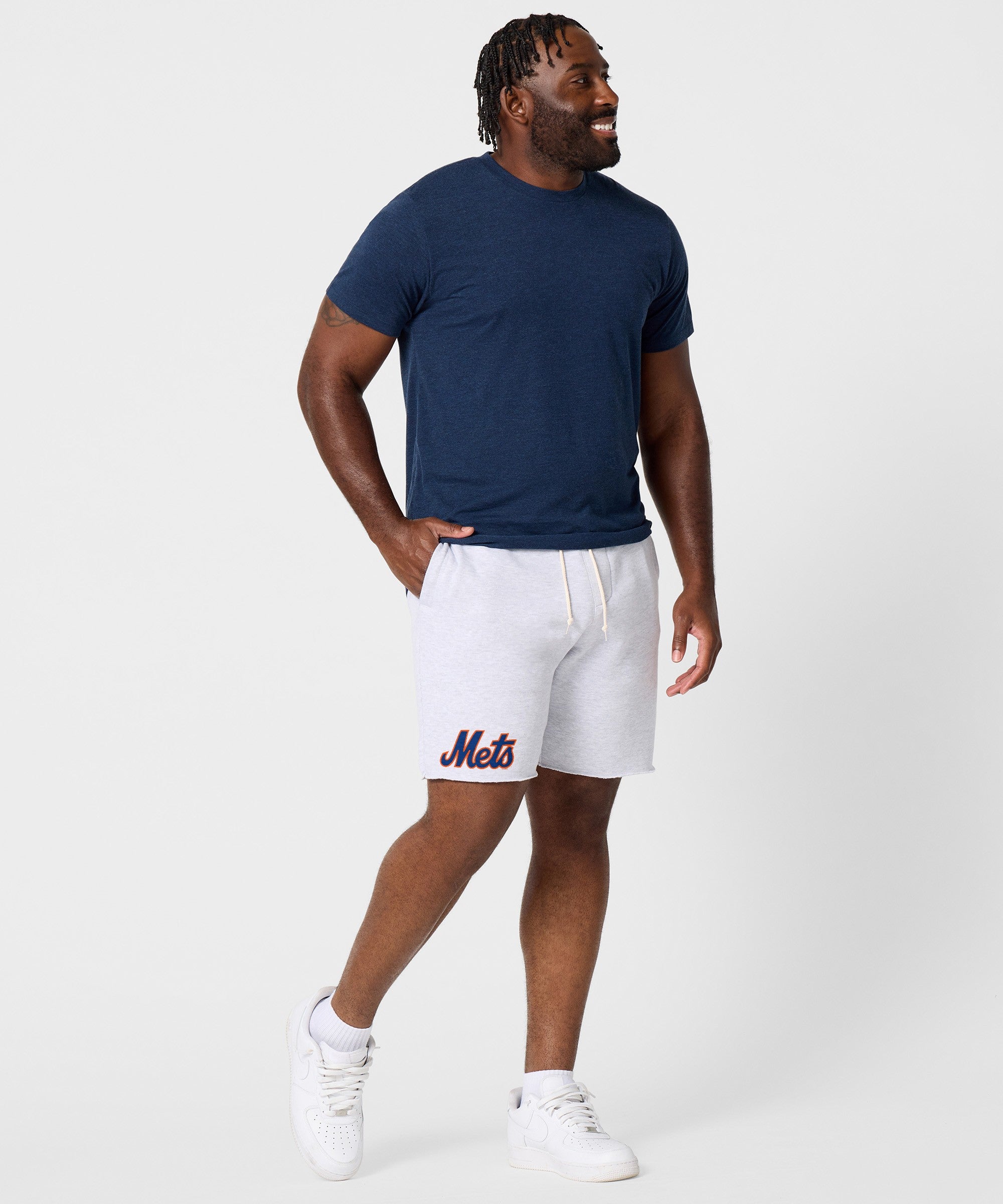 New York Mets Jersey Logo '15 Sweat Shorts