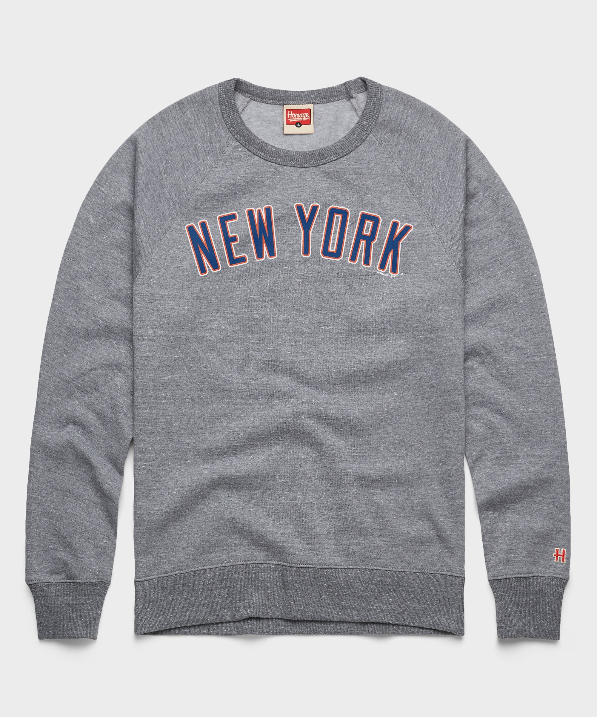 New York Mets Jersey Logo '88 Crewneck
