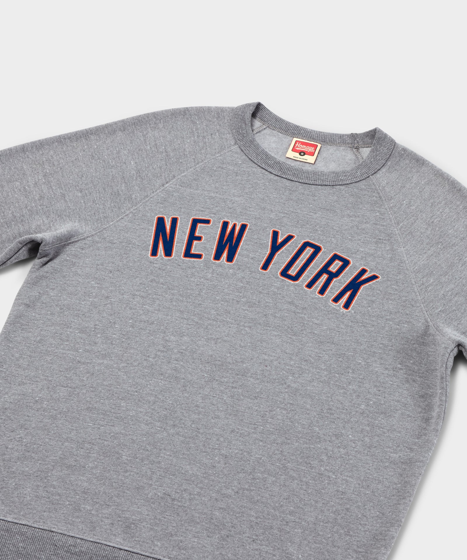 New York Mets Jersey Logo '88 Crewneck