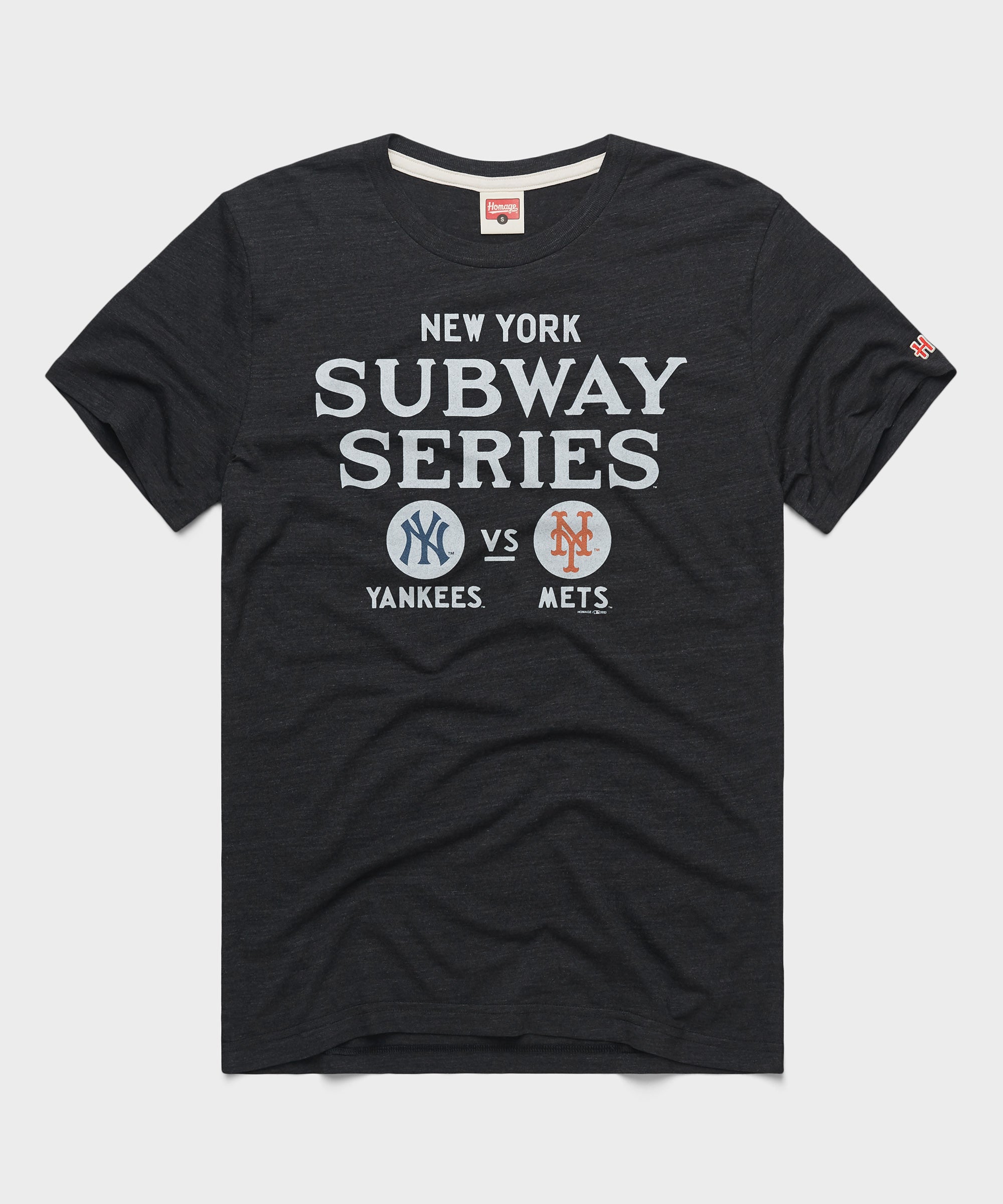 New York Subway Series Yankees Vs Mets Charcoal
