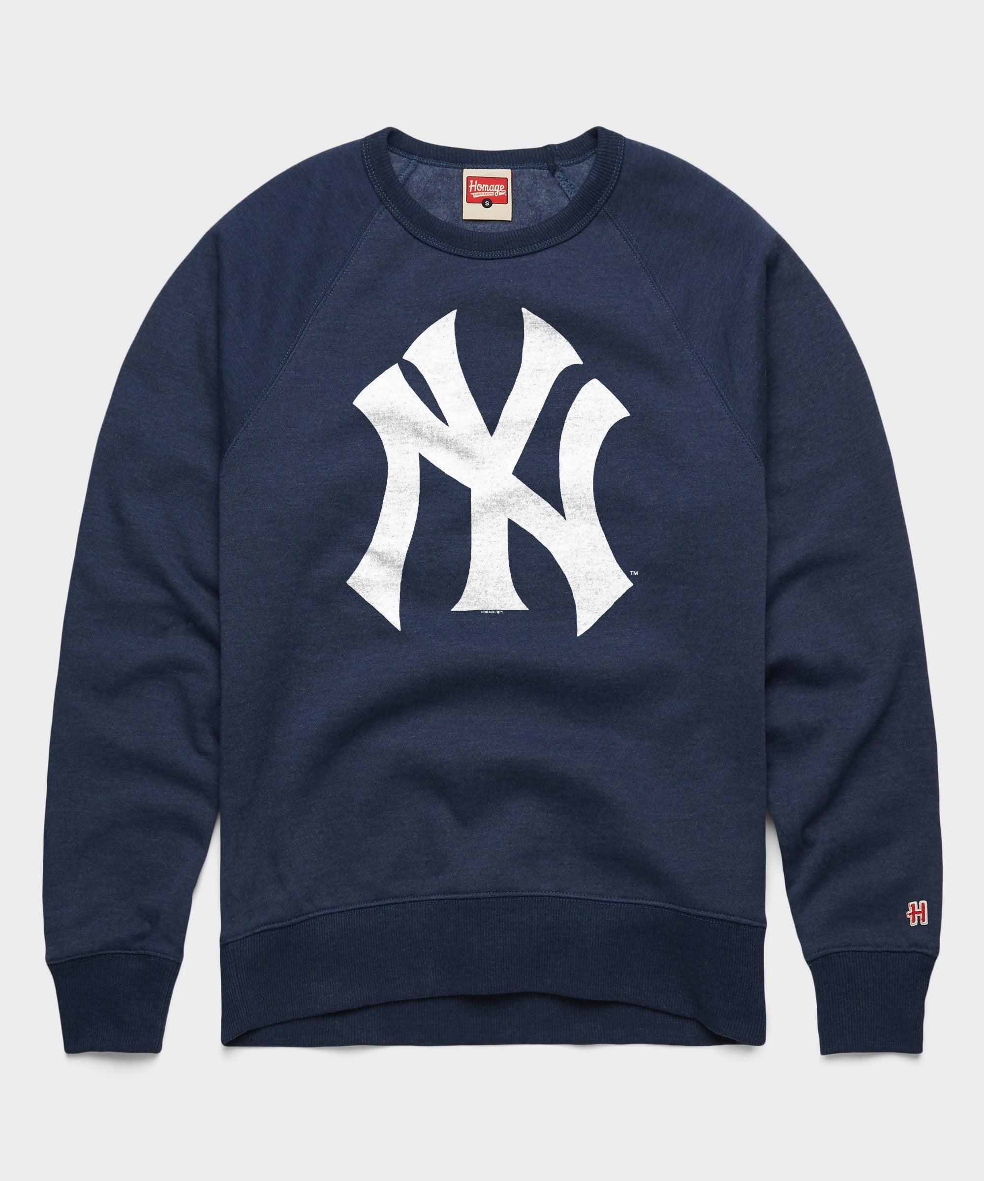 New York Yankees Cap Logo '68 Crewneck