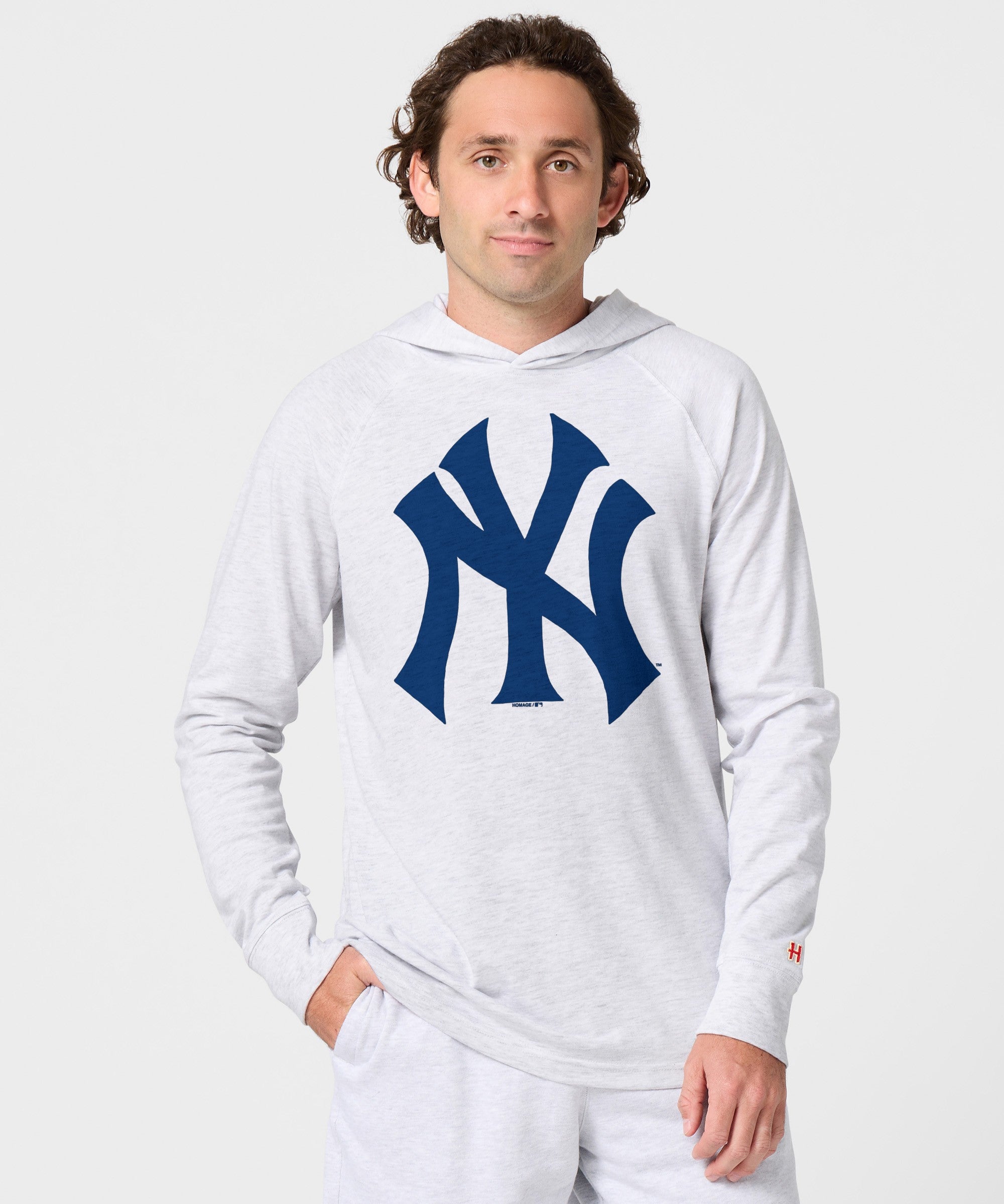 New York Yankees Cap Logo '68 Lightweight Hoodie
