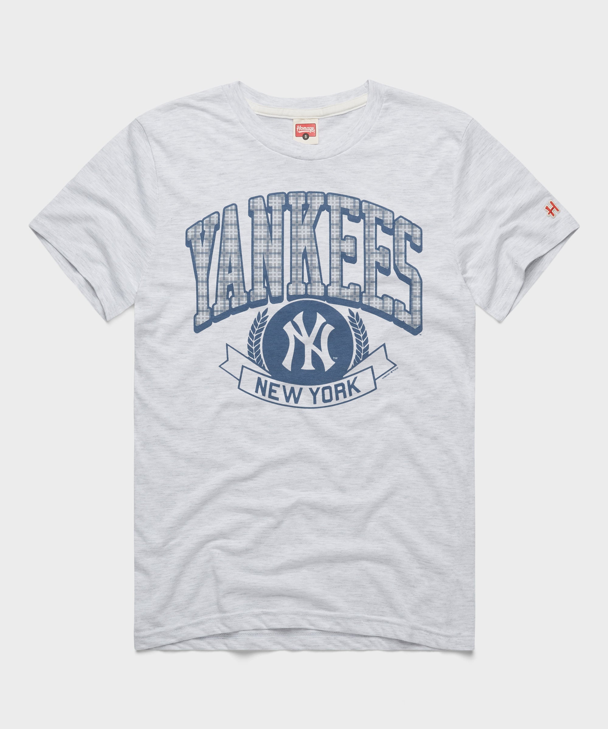 New York Yankees Plaid Ash
