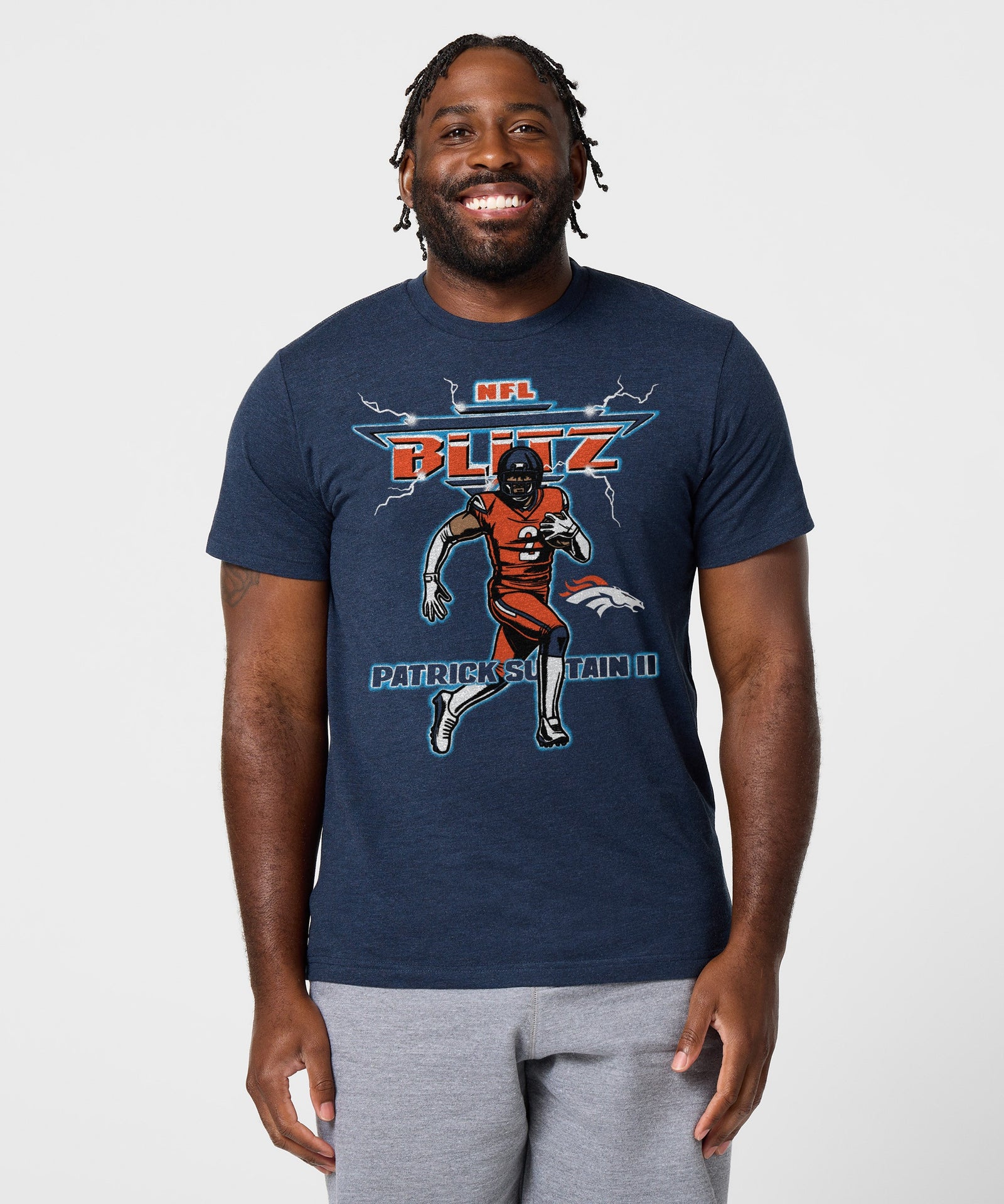 Nfl Blitz Denver Broncos Patrick Surtain Ii