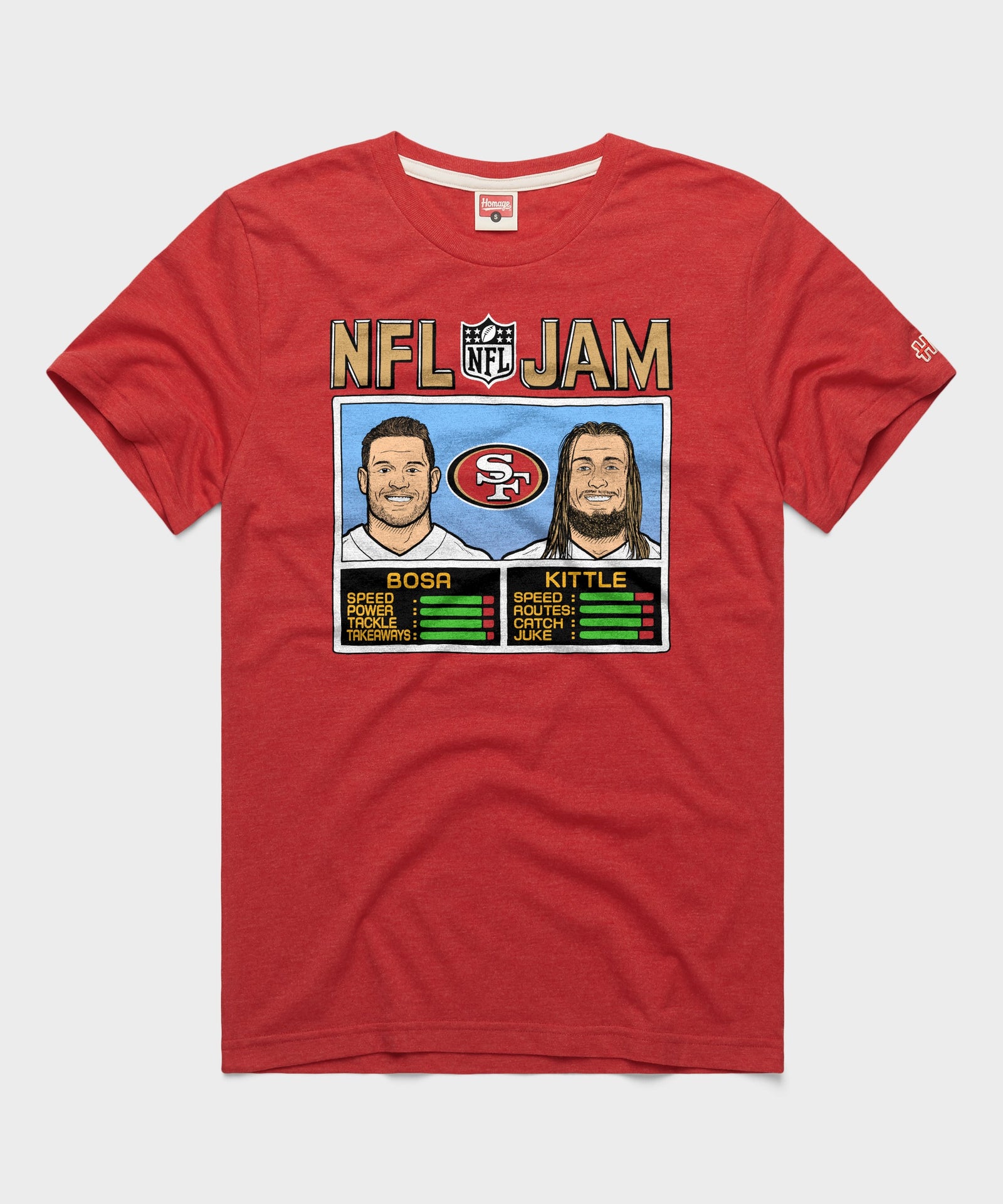 Nfl Jam 49Ers Bosa And Kittle