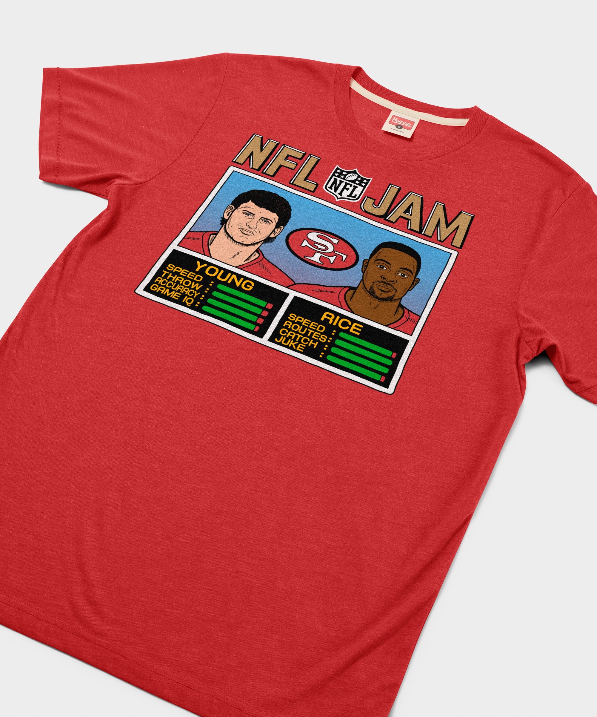 Nfl Jam 49Ers Young And Rice
