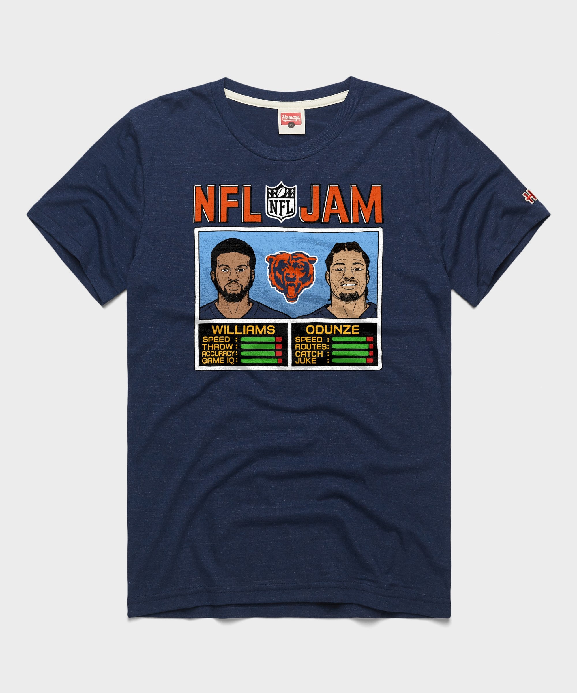 Nfl Jam Bears Williams And Odunze
