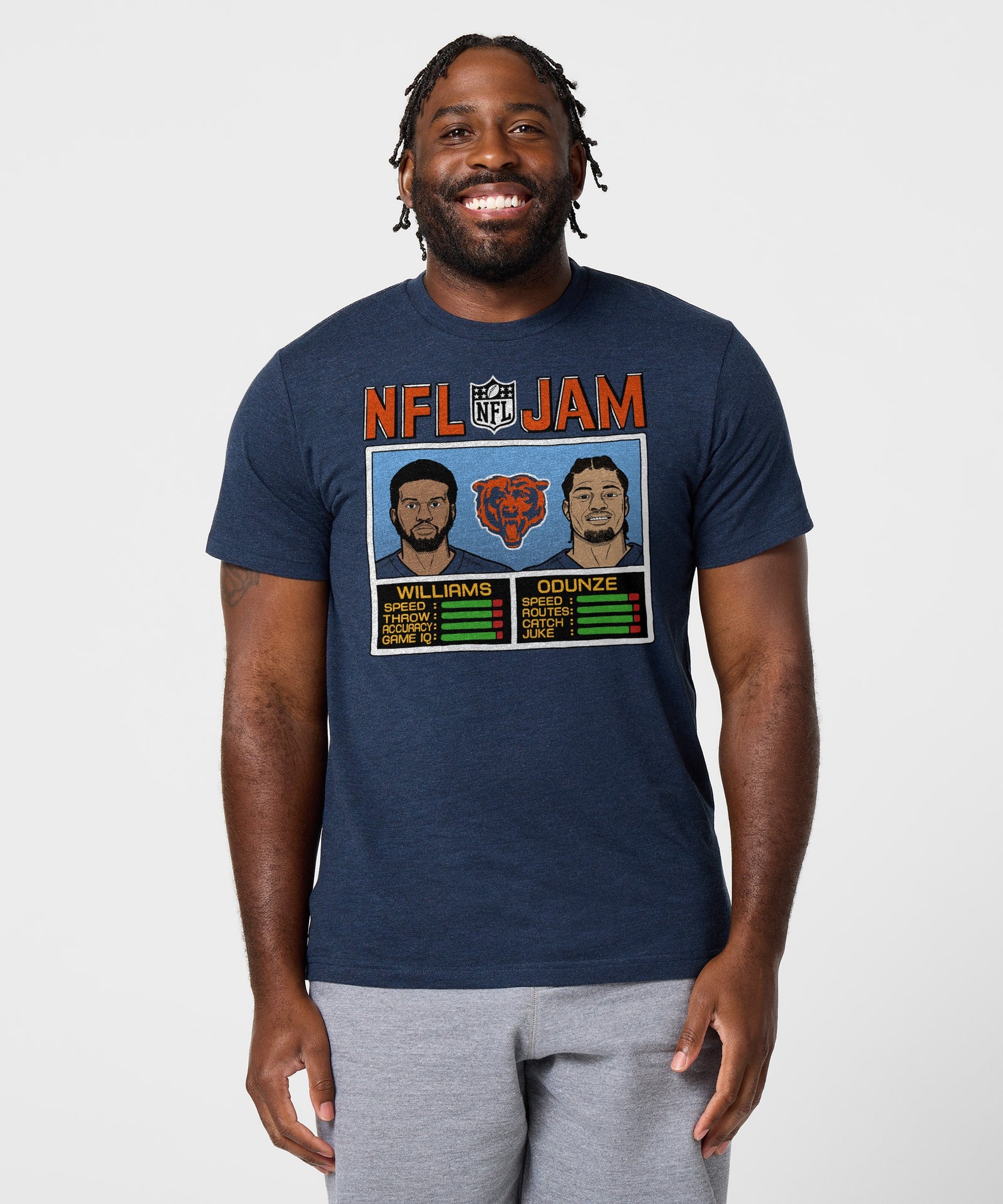 Nfl Jam Bears Williams And Odunze