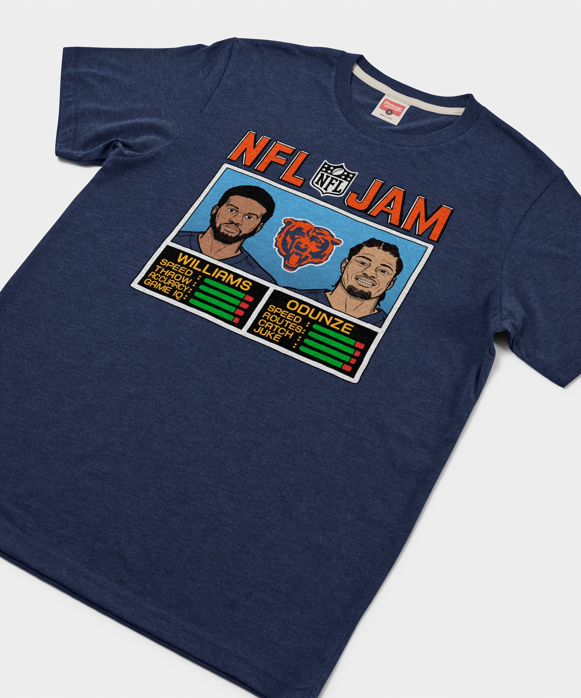 Nfl Jam Bears Williams And Odunze