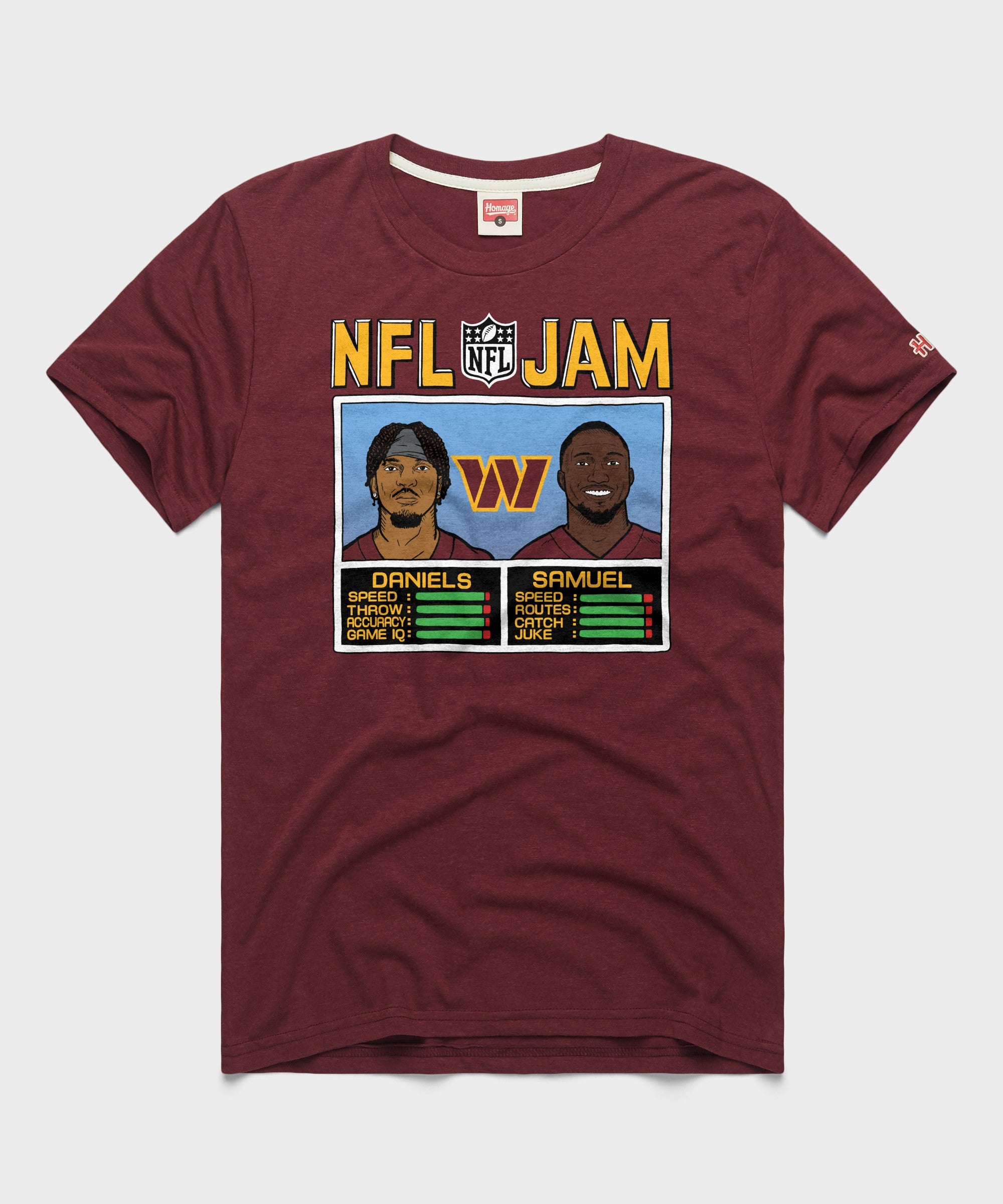 Nfl Jam Commanders Daniels And Samuel