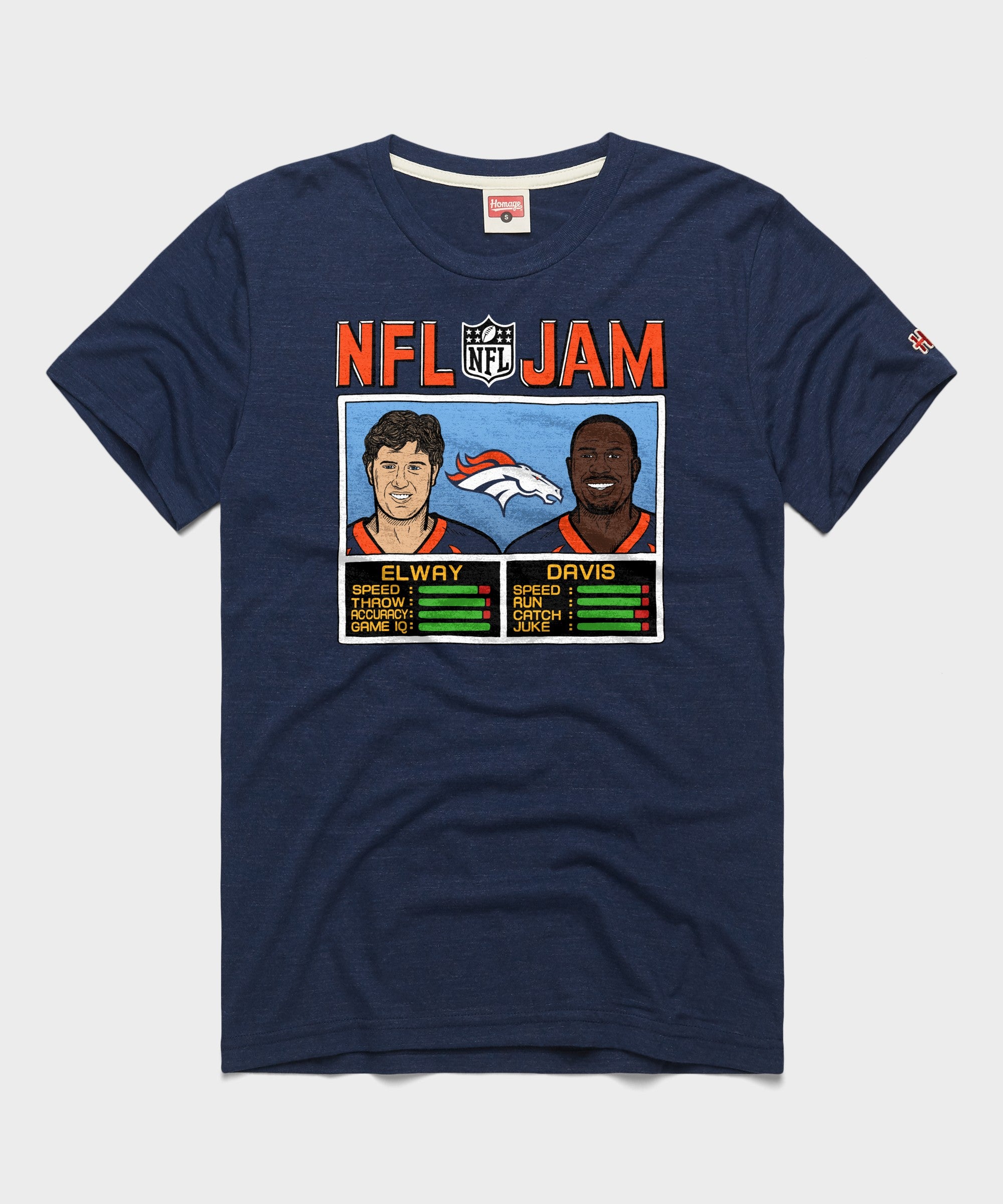 Nfl Jam Denver Broncos Elway And Davis
