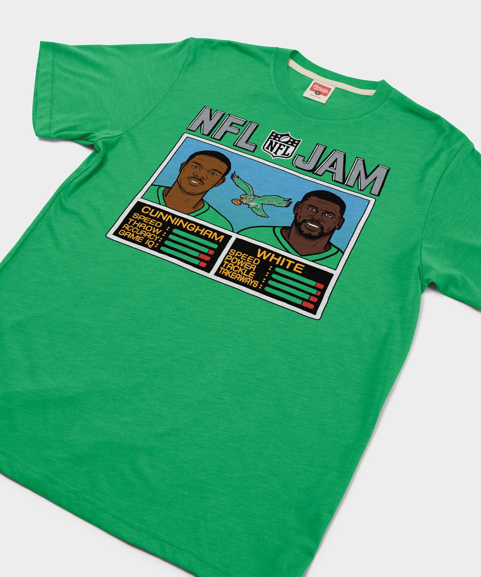 Nfl Jam Eagles Cunningham And White