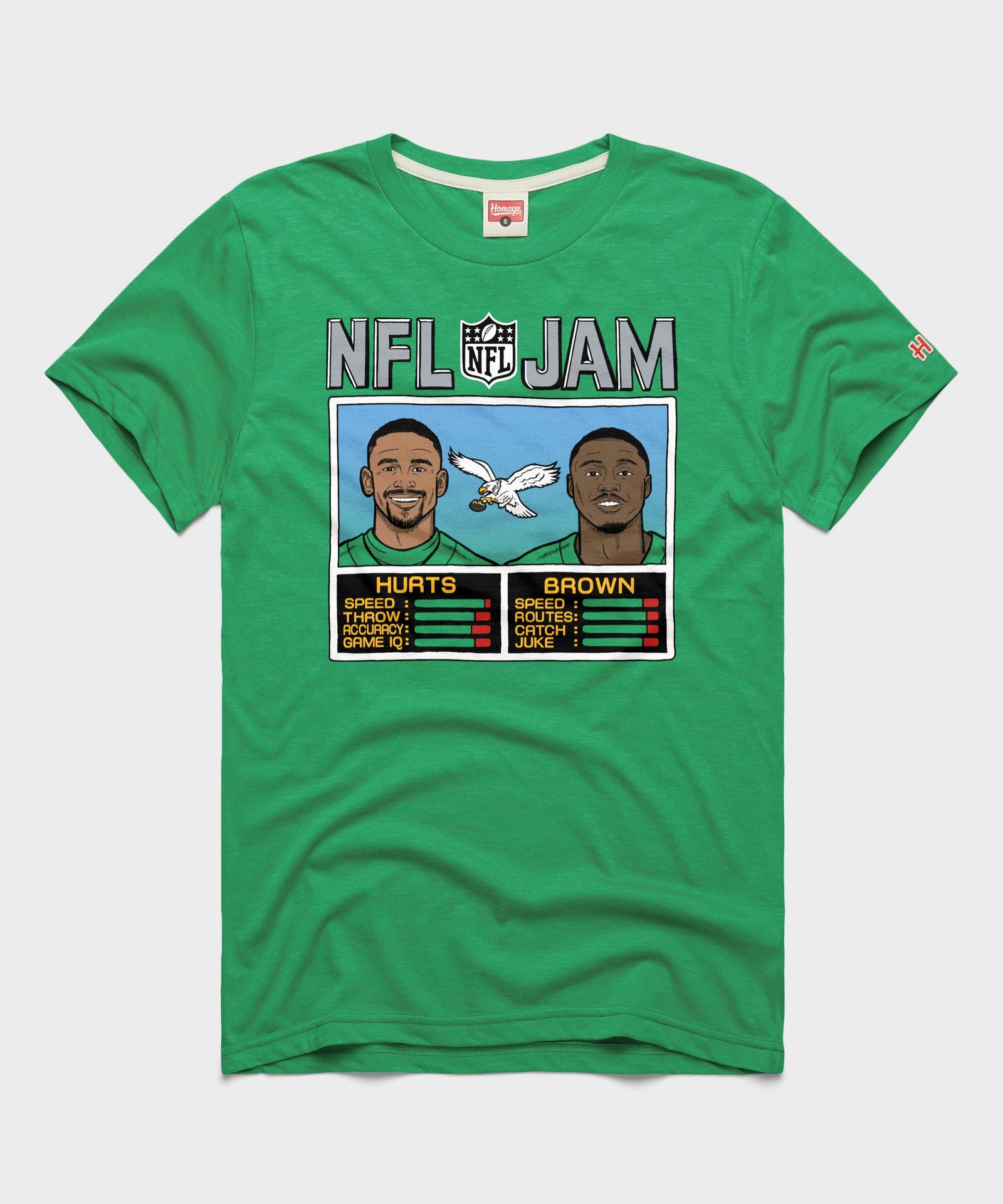 Nfl Jam Eagles Hurts And Brown
