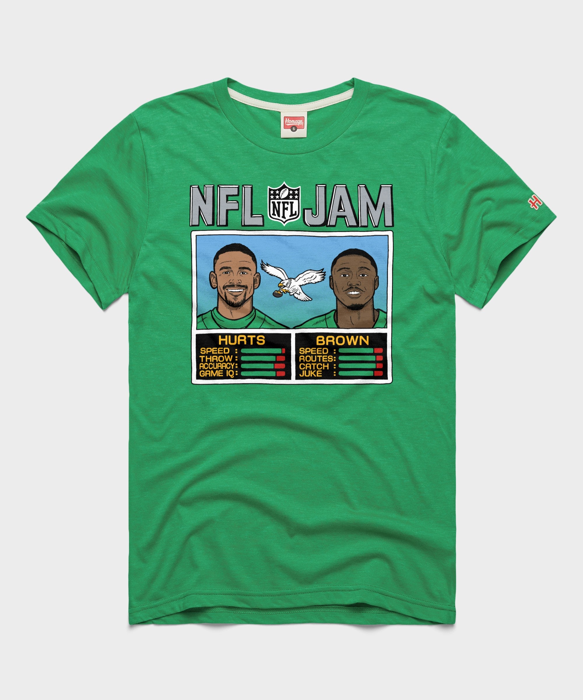 Nfl Jam Eagles Hurts And Brown