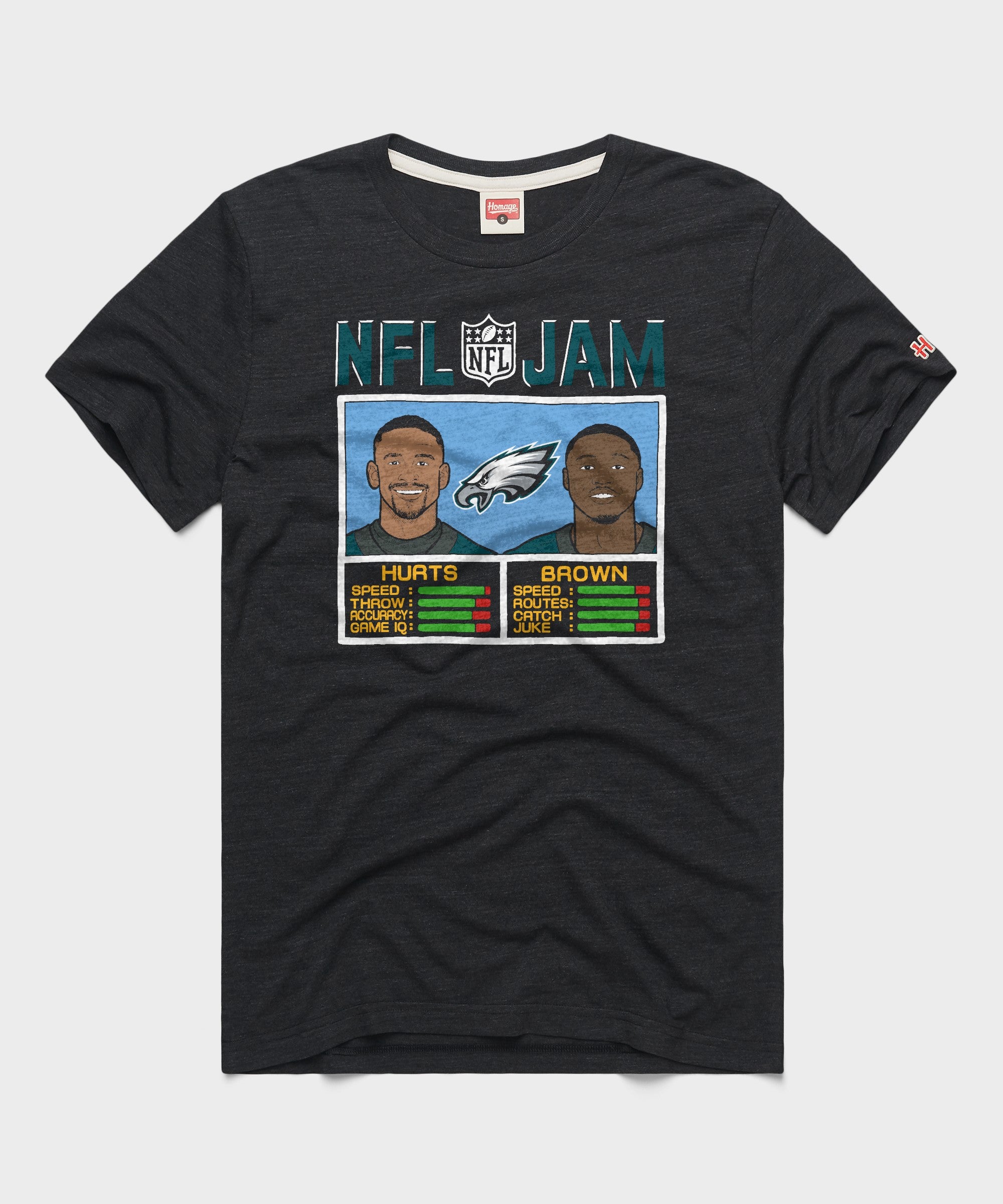 Nfl Jam Eagles Hurts And Brown