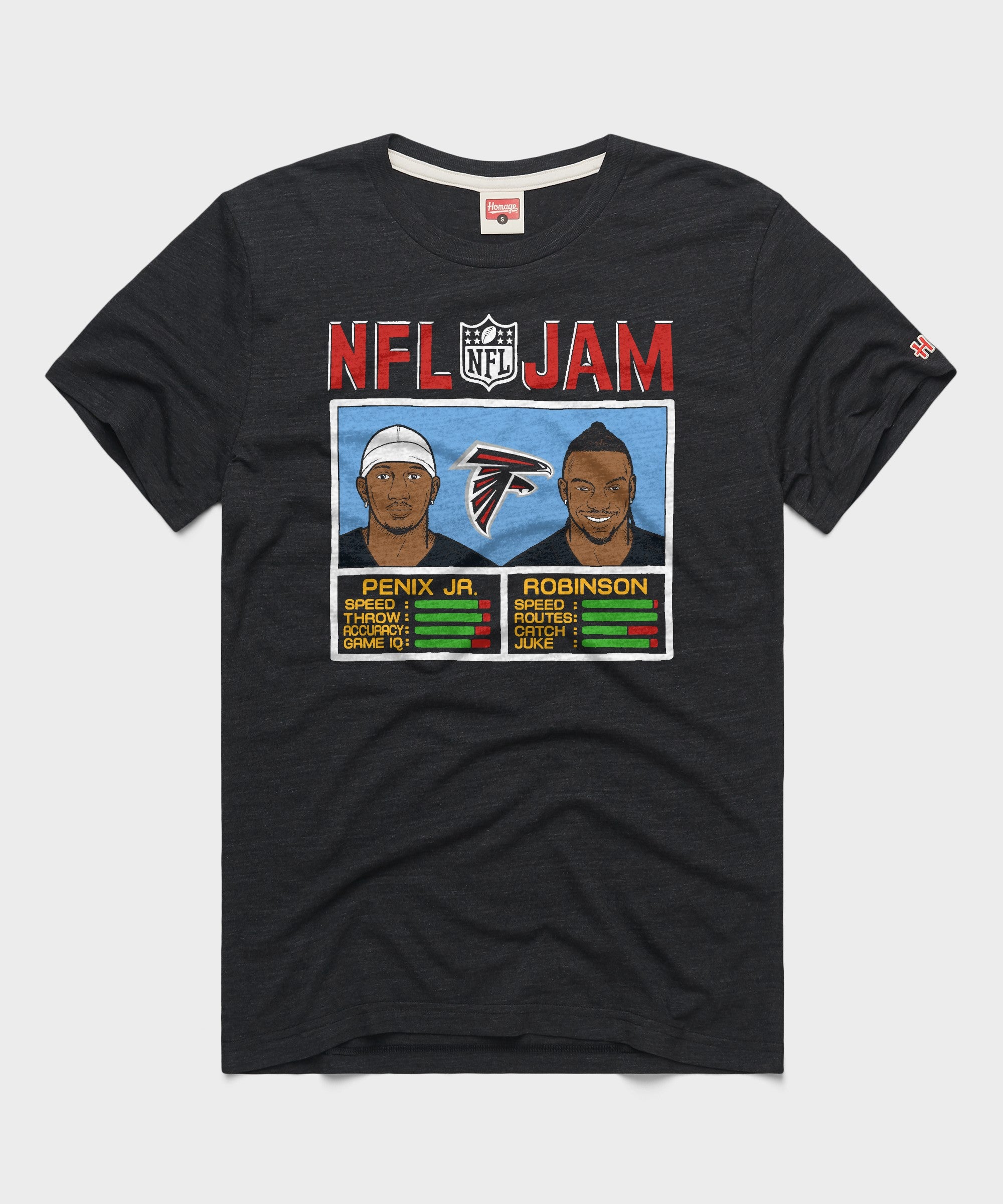 Nfl Jam Falcons Penix Jr. And Robinson