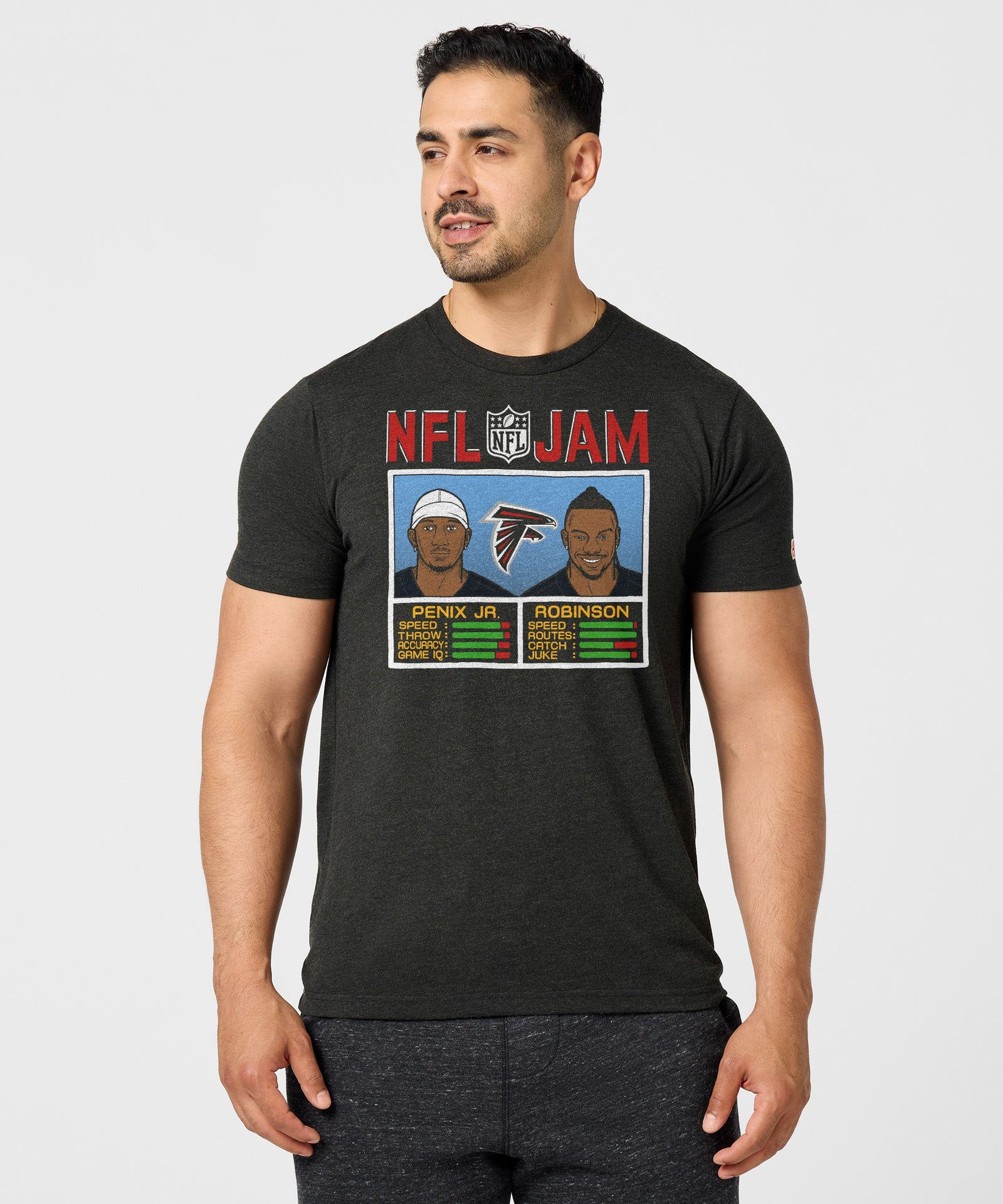 Nfl Jam Falcons Penix Jr. And Robinson