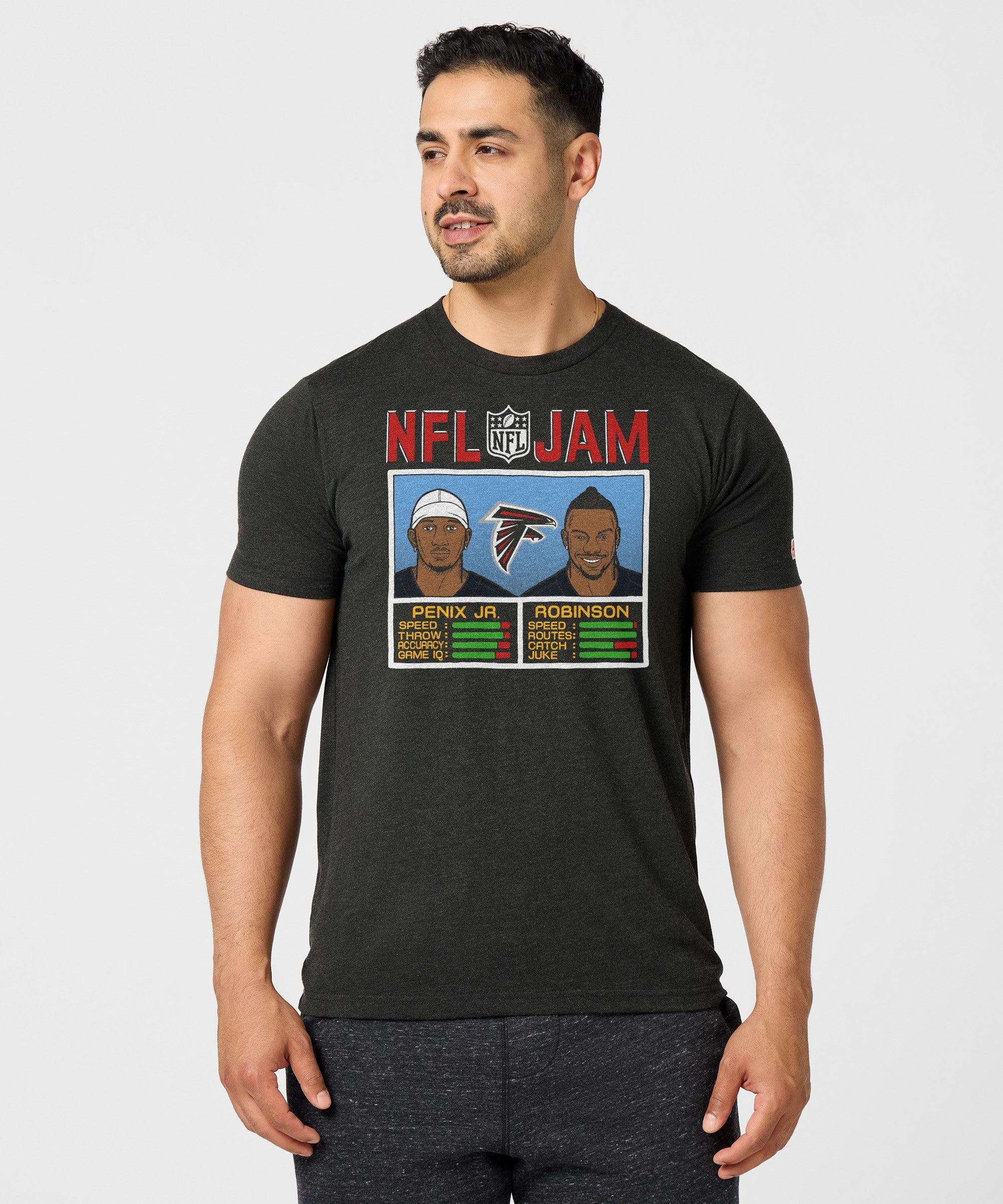Nfl Jam Falcons Penix Jr. And Robinson