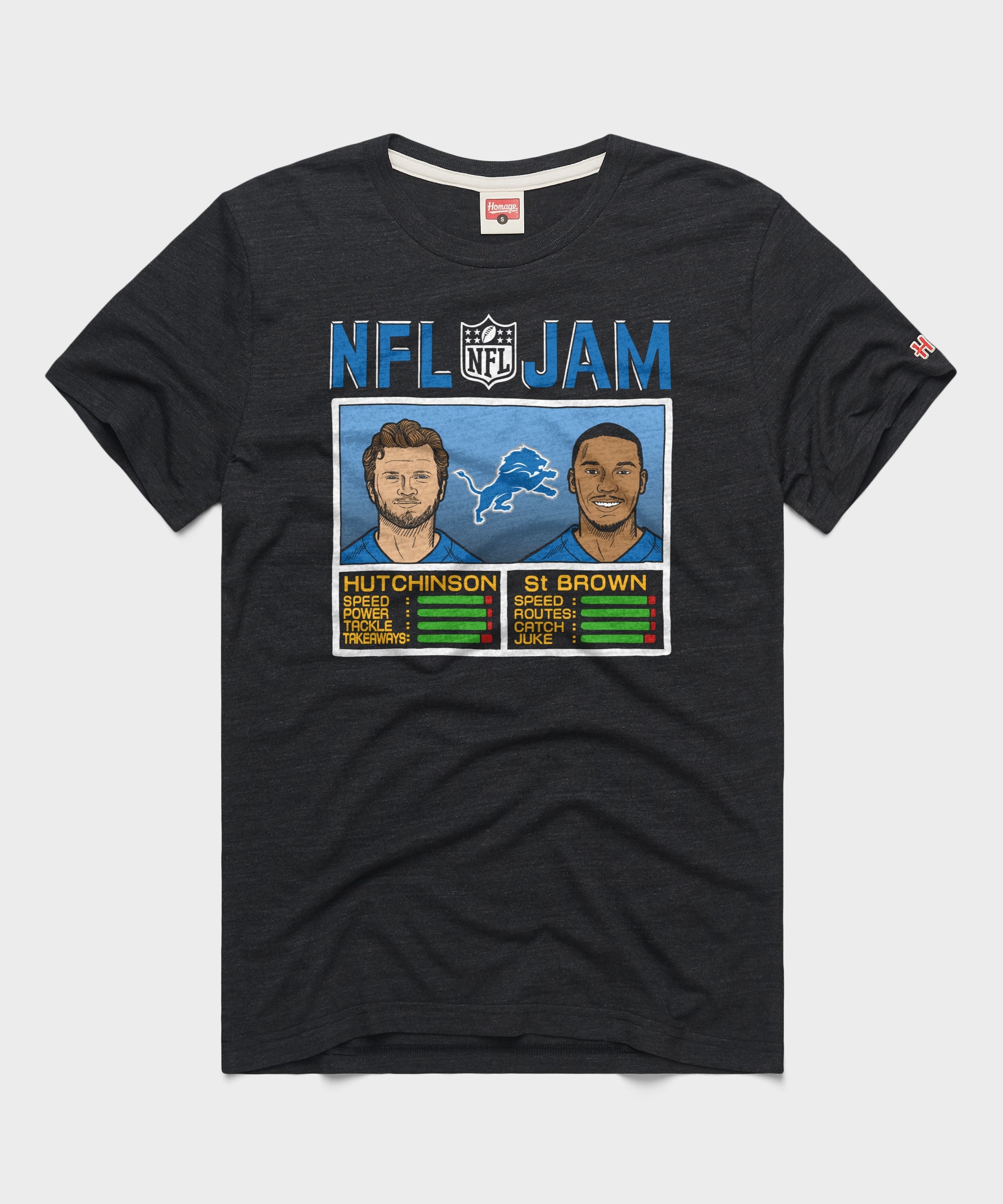 Nfl Jam Lions Hutchinson And St. Brown