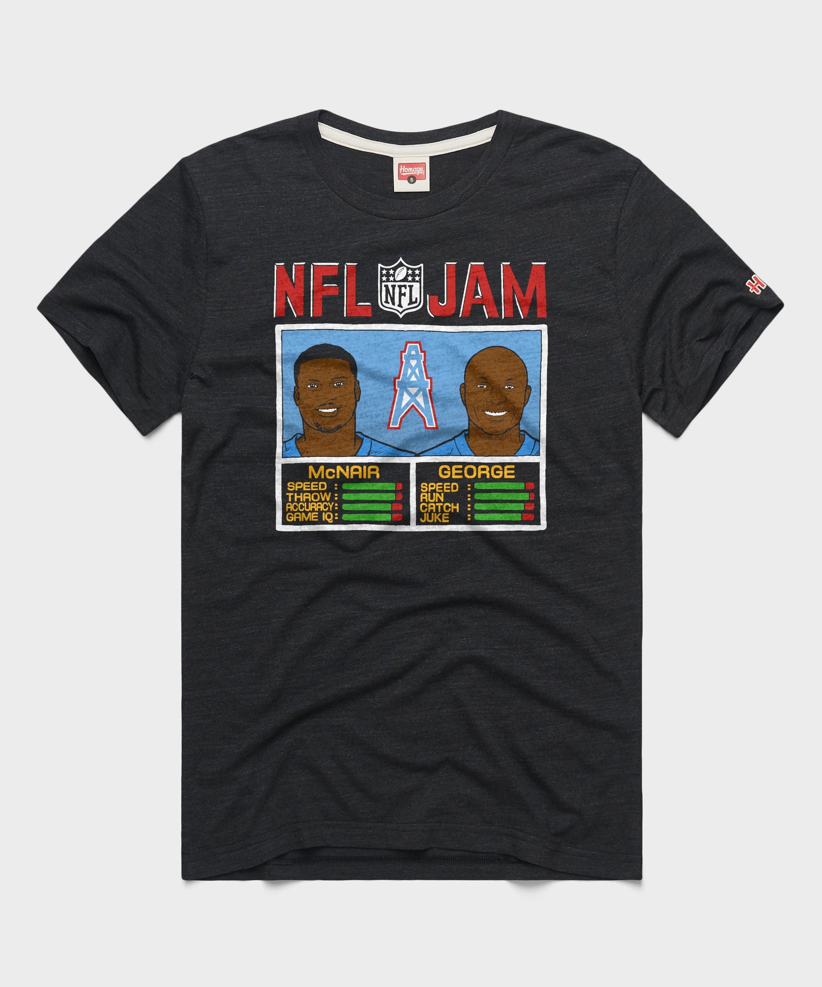 Nfl Jam Oilers Mcnair And George