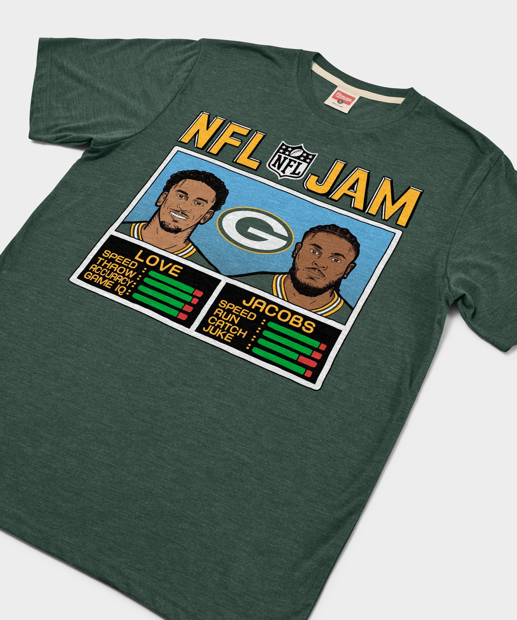Nfl Jam Packers Love And Jacobs
