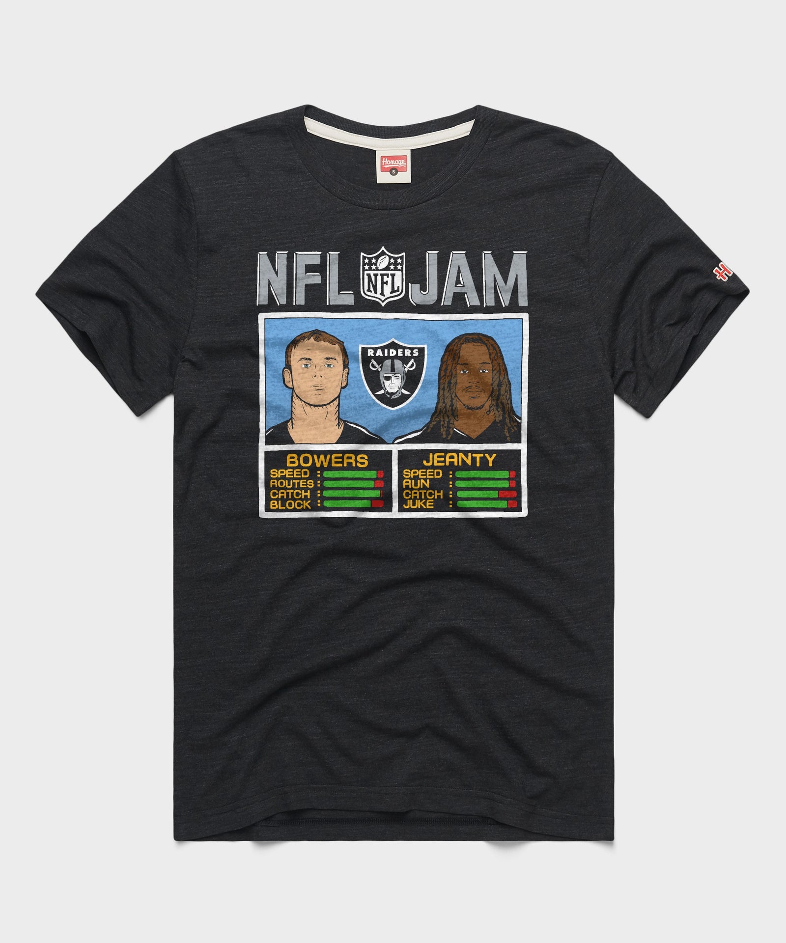 Nfl Jam Raiders Bowers And Jeanty