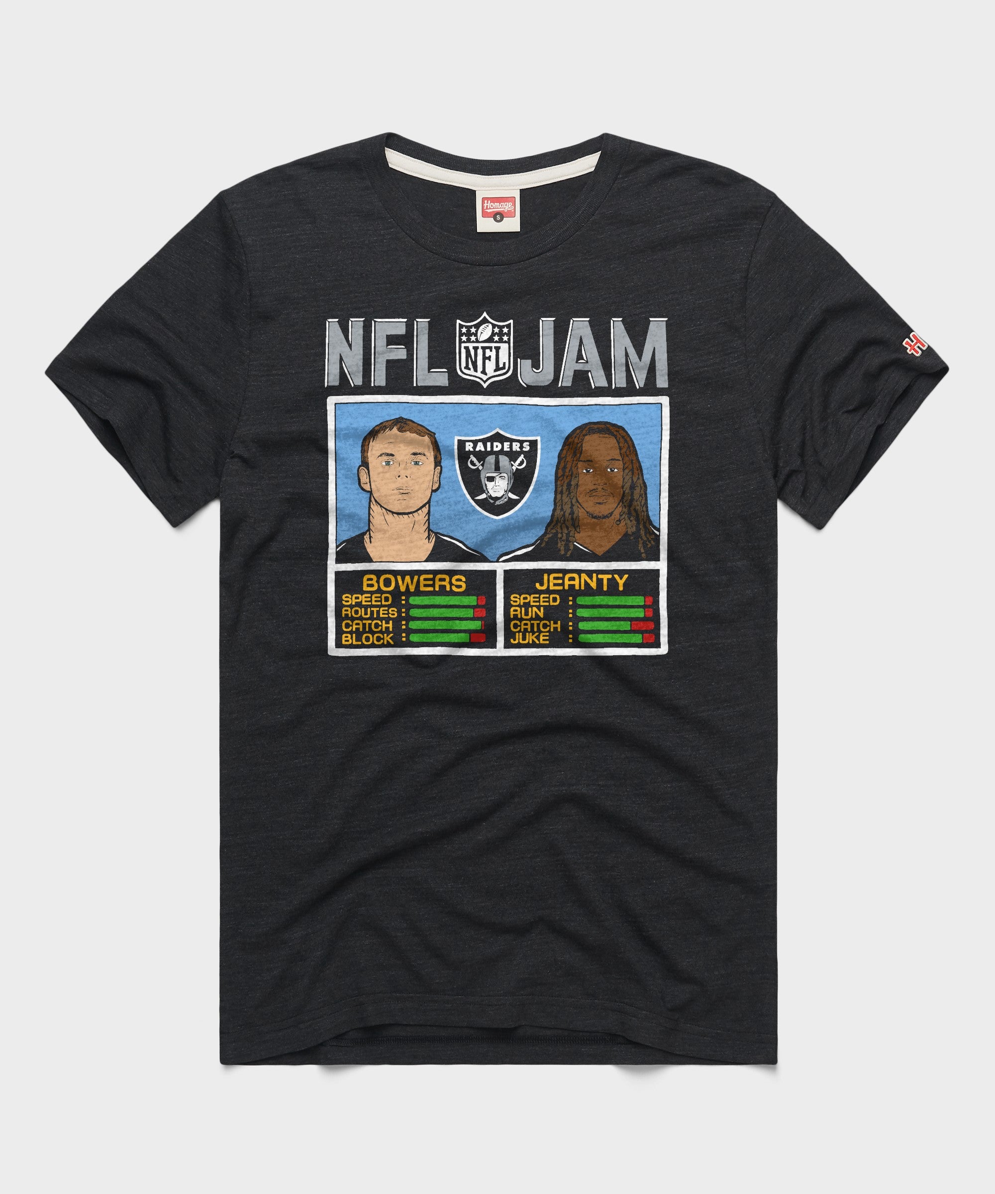 Nfl Jam Raiders Bowers And Jeanty