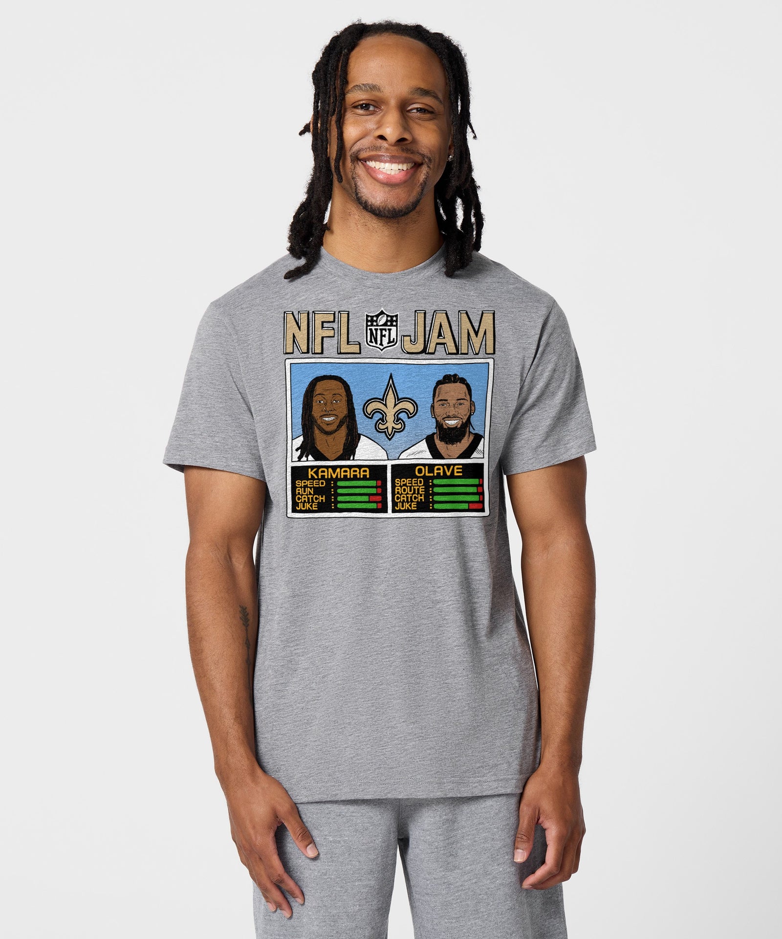 Nfl Jam Saints Kamara And Olave