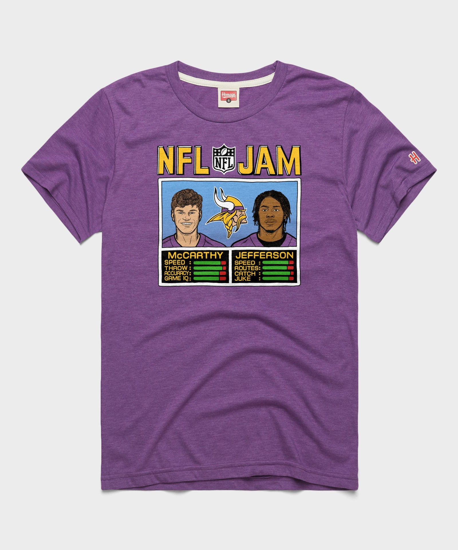 Nfl Jam Vikings Mccarthy And Jefferson
