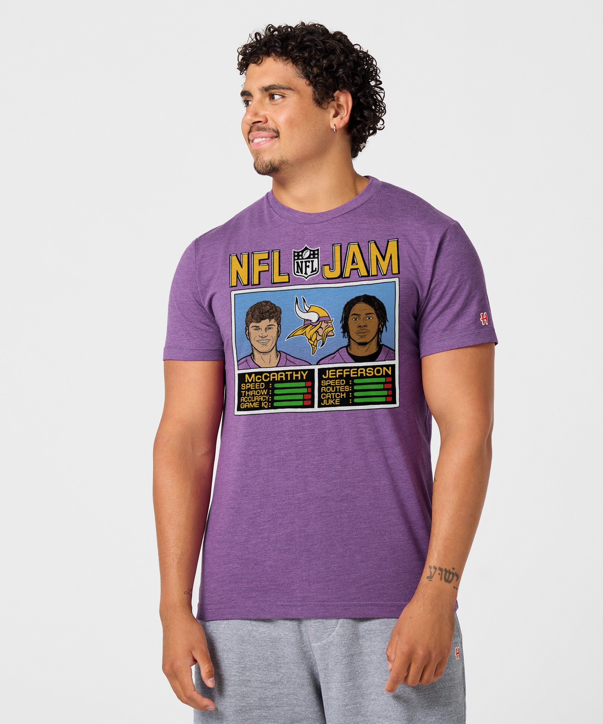 Nfl Jam Vikings Mccarthy And Jefferson