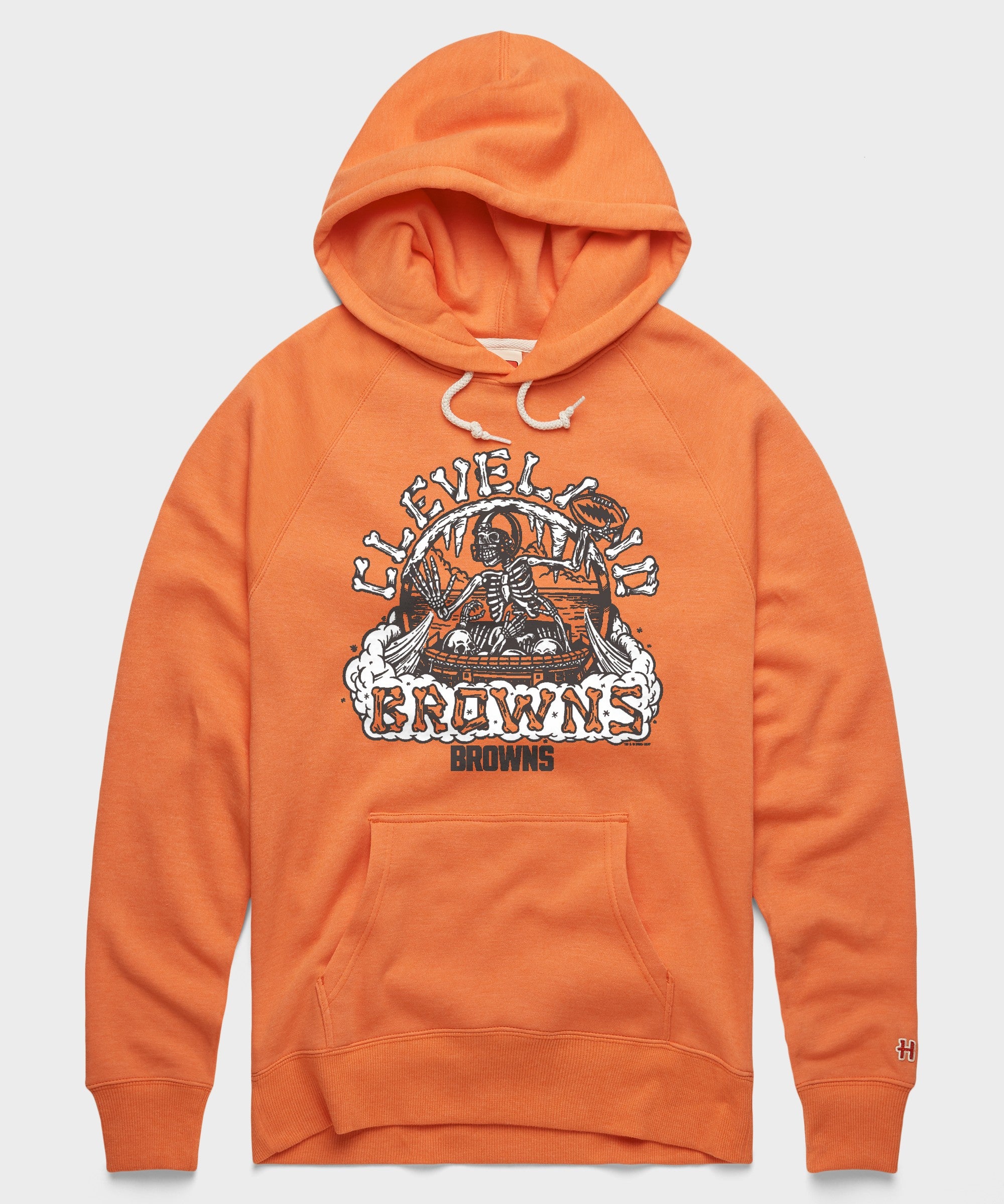 NFL x Grateful Dead x Browns Hoodie | Retro Cleveland Browns Hoodie ...