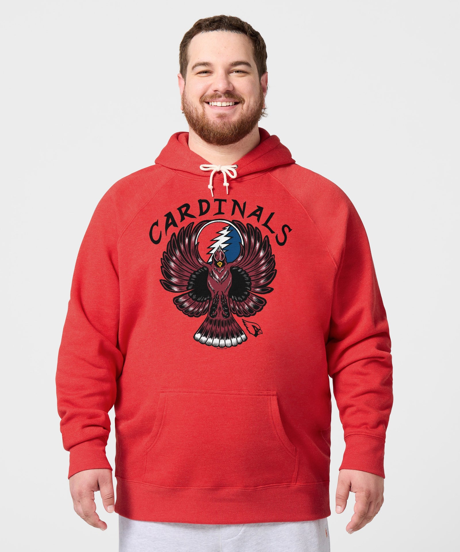 Nfl X Grateful Dead X Cardinals Hoodie