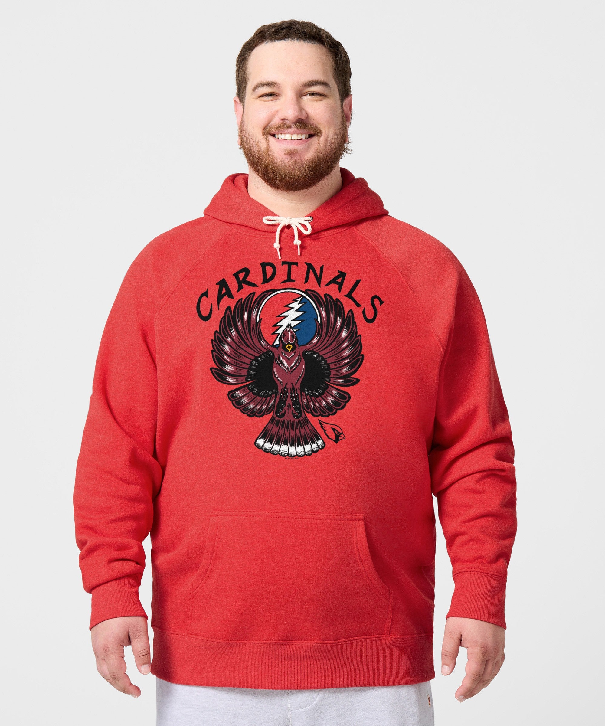 Nfl X Grateful Dead X Cardinals Hoodie