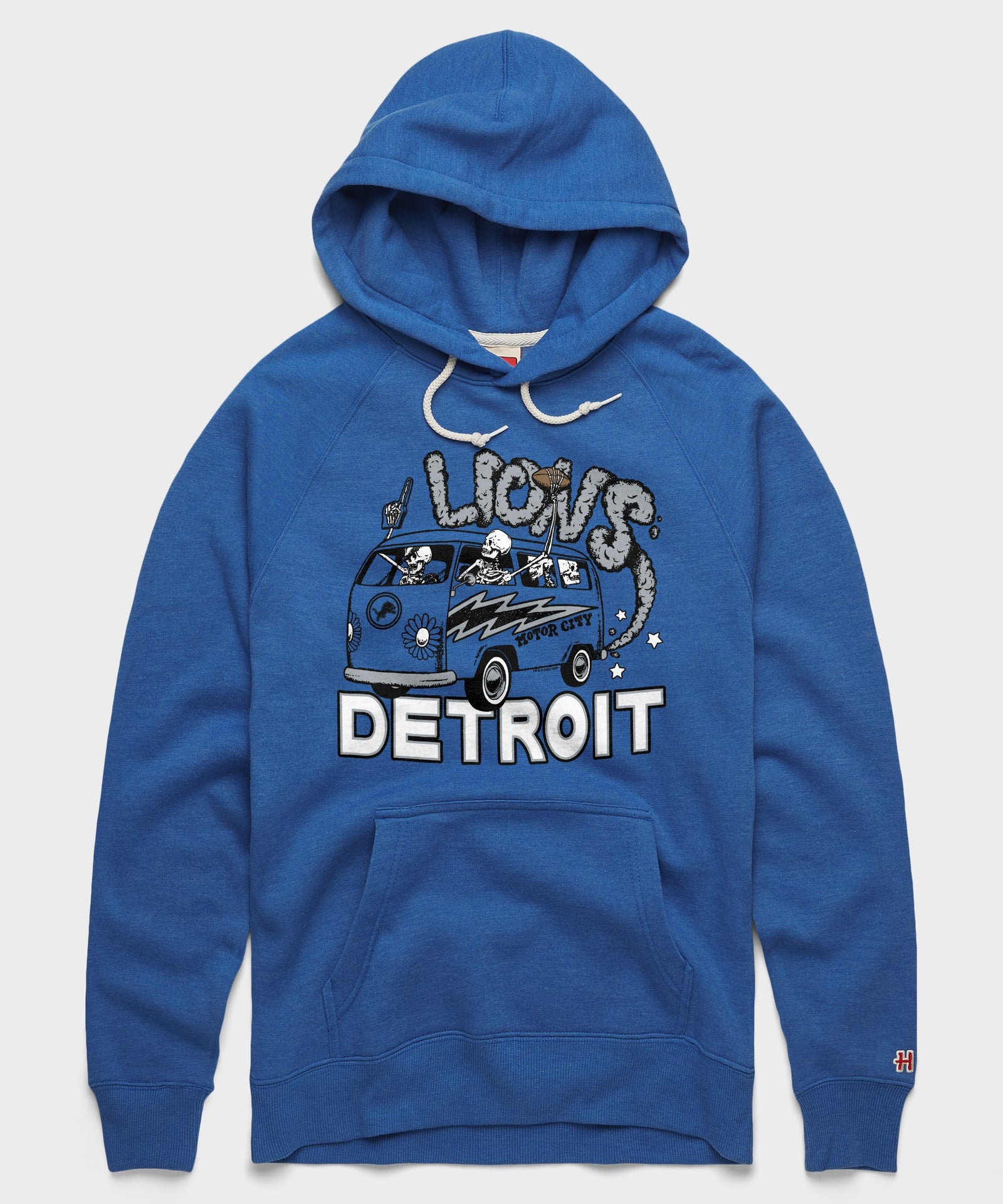 Nfl X Grateful Dead X Lions Hoodie
