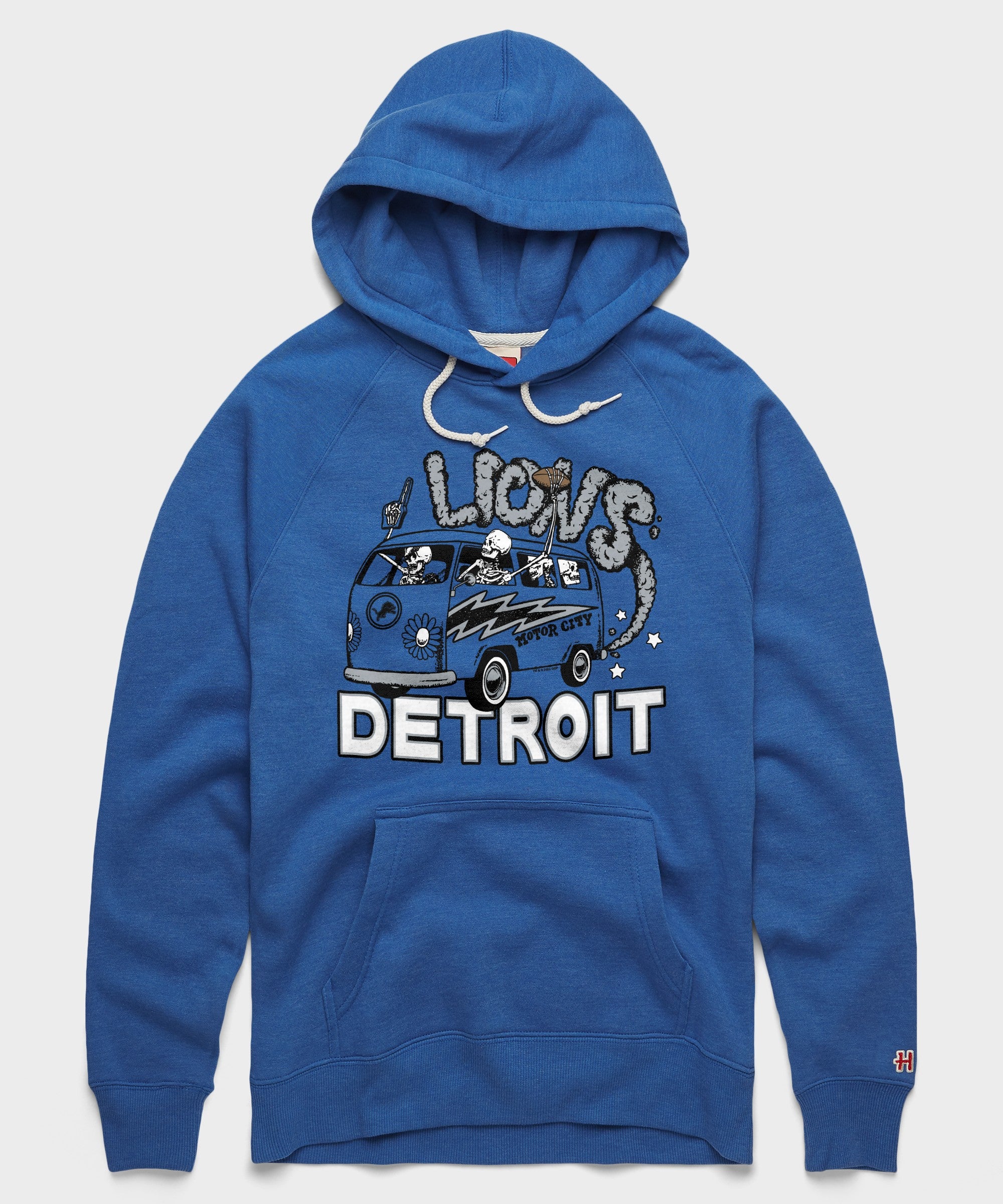 Nfl X Grateful Dead X Lions Hoodie