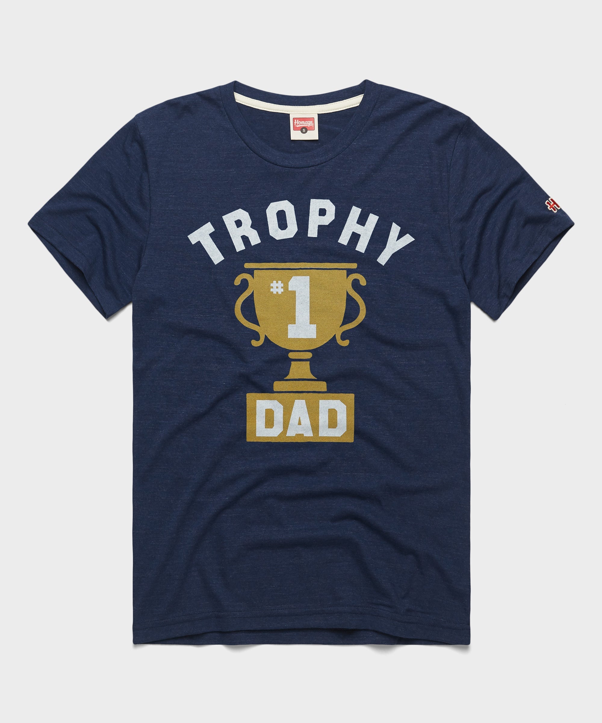 Number 1 Dad Trophy Navy