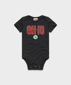 Oh Io Buckeye Leaf Baby One Piece