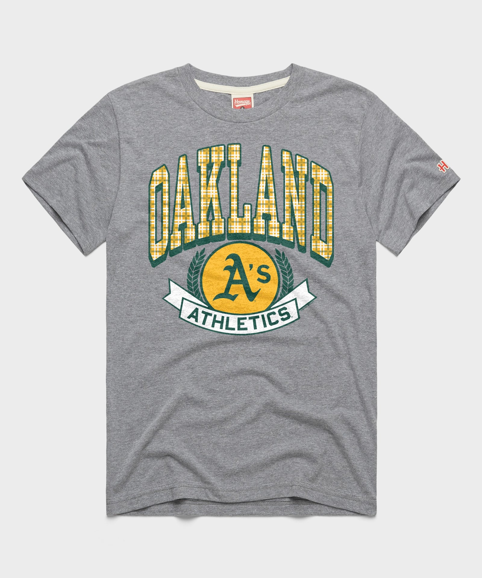 Oakland A's Plaid